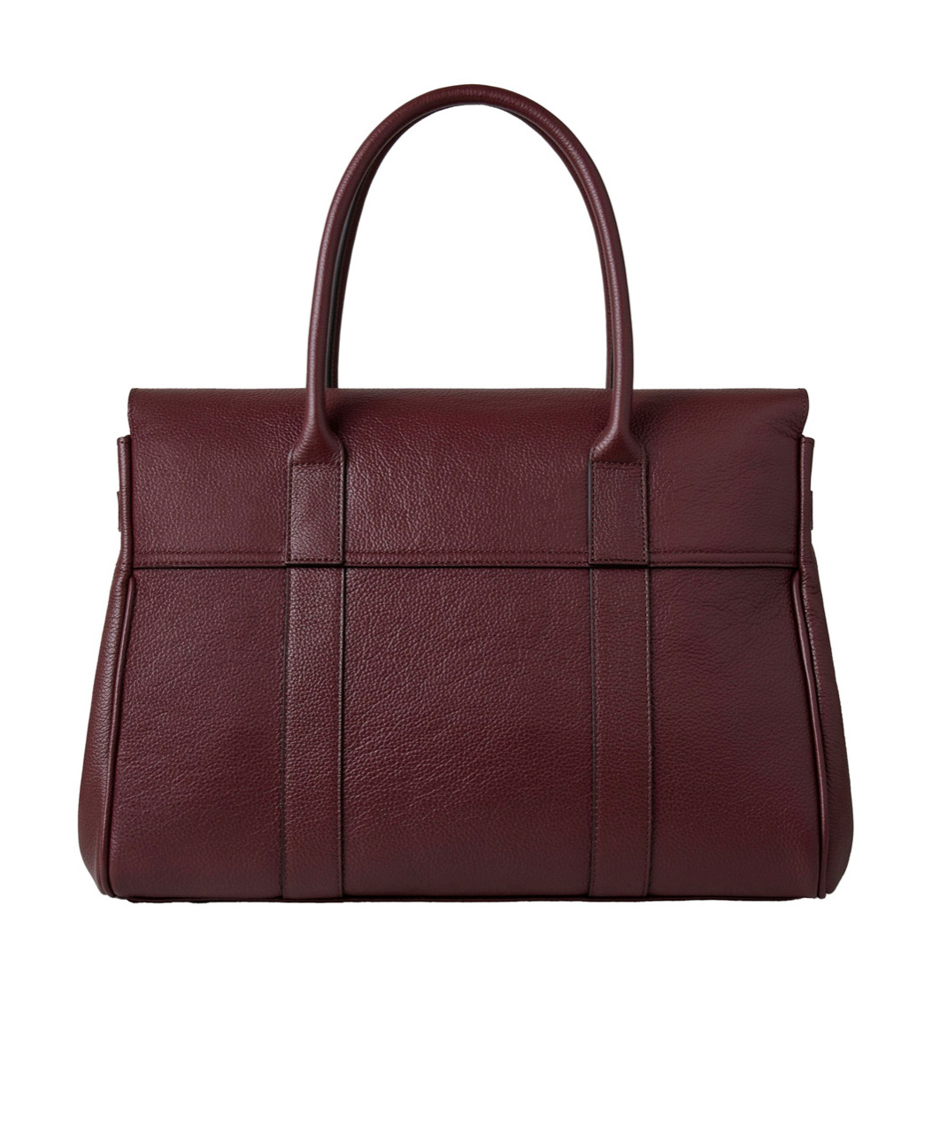 Mulberry 'bayswater Small' Bordeaux Shoulder Bag With Twist-lock Closure