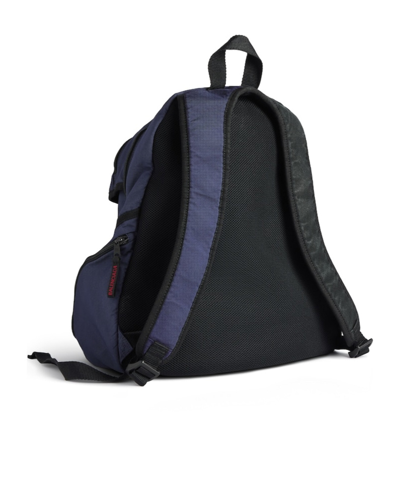 Balenciaga Men's Unity Backpack Large In Black/navy In Multi