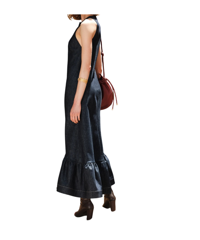 Zeusdione Daphne Sleeveless Midi Dress In Multi