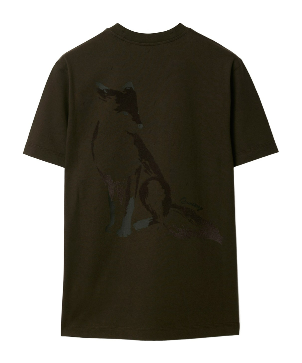 Burberry Cotton Short-sleeved T-shirt In Black