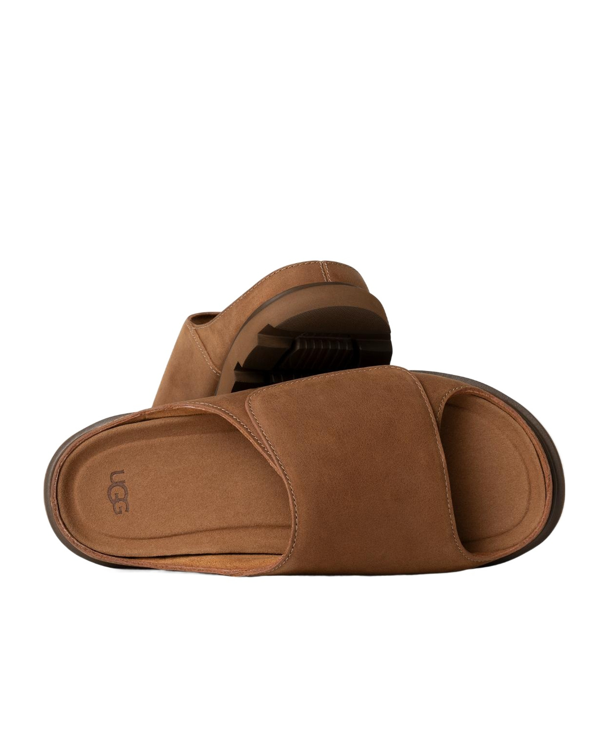 Ugg Solano Slide Sandals In Brown