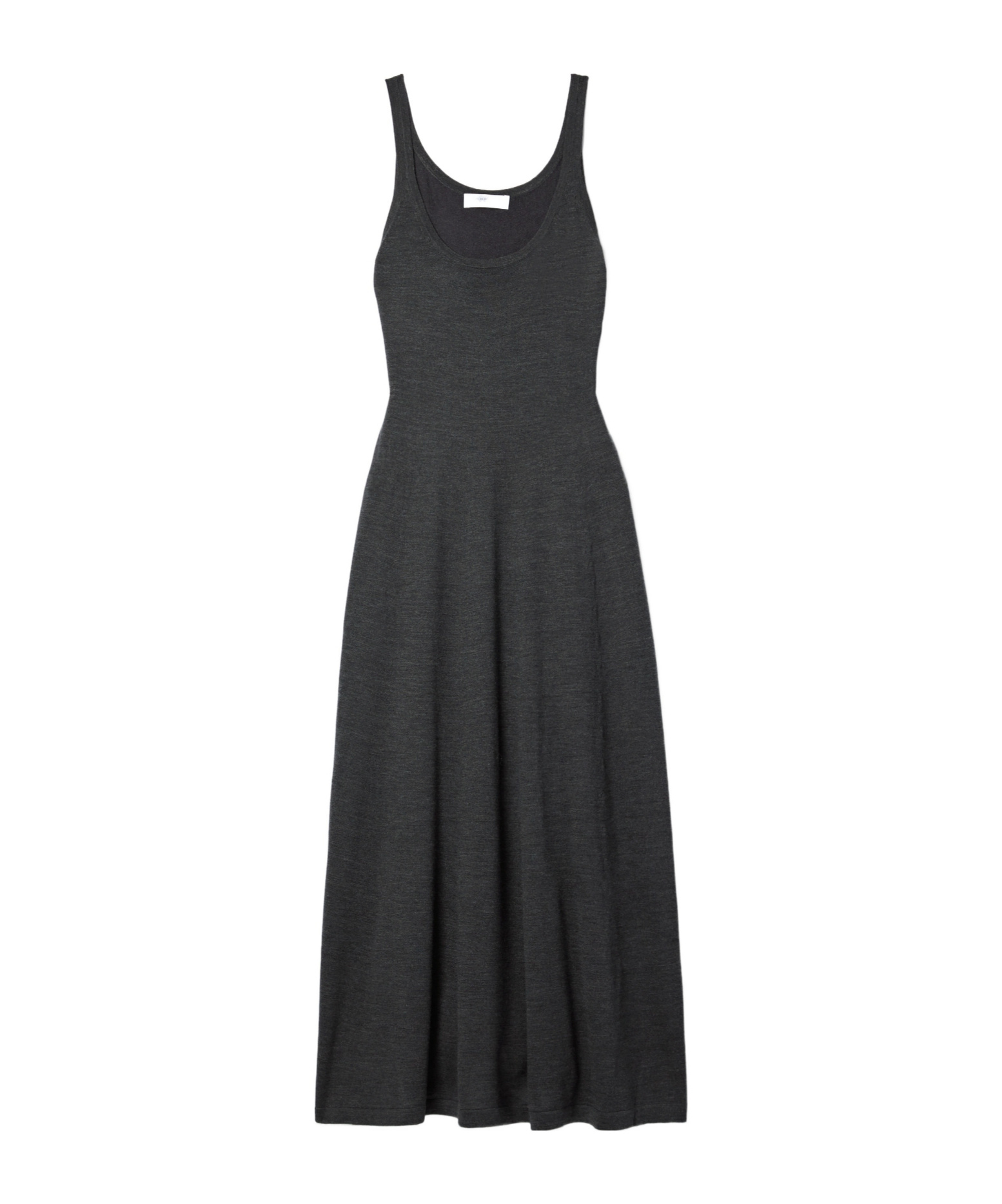 Gabriela Hearst Kallie Wool And Silk-blend Jersey Maxi Dress In Black