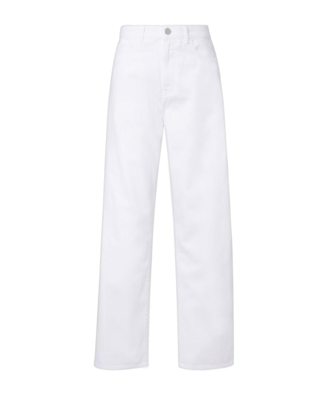 Rohe Low-rise Wide-leg Jeans In White
