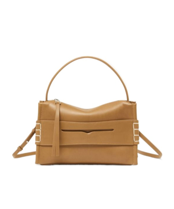 Jw Anderson Medium Loafer Shoulder Bag In Brown