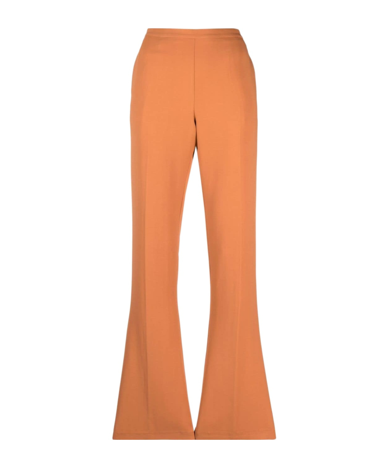 Shop Forte Forte Pressed-crease Tailored Trousers