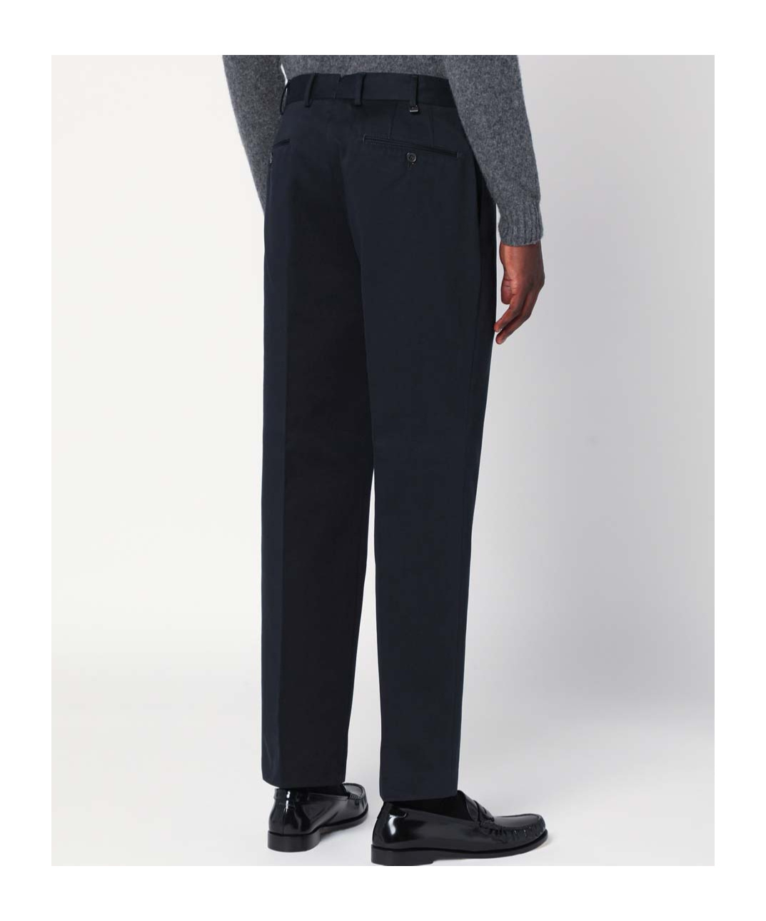 Pt Torino Side-pocket Trousers In Blue
