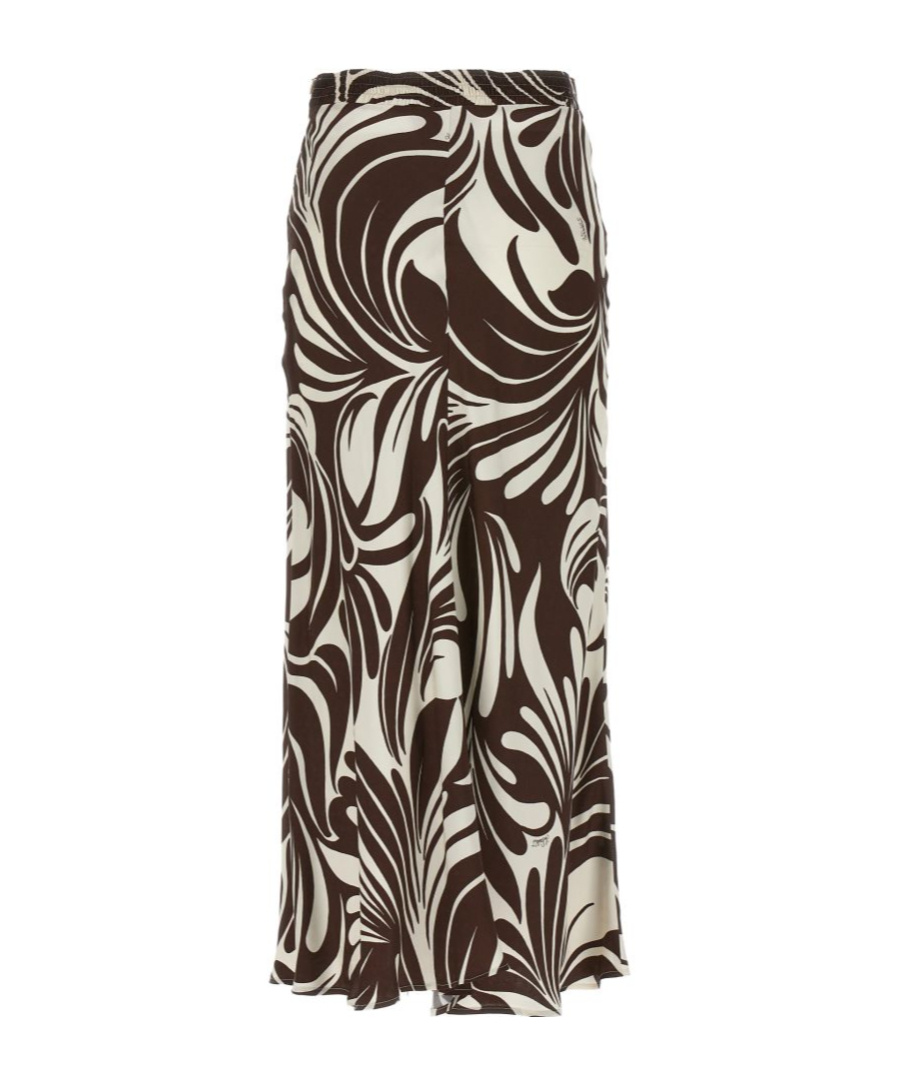 La Doublej Lungomare Midi Skirt In Multi