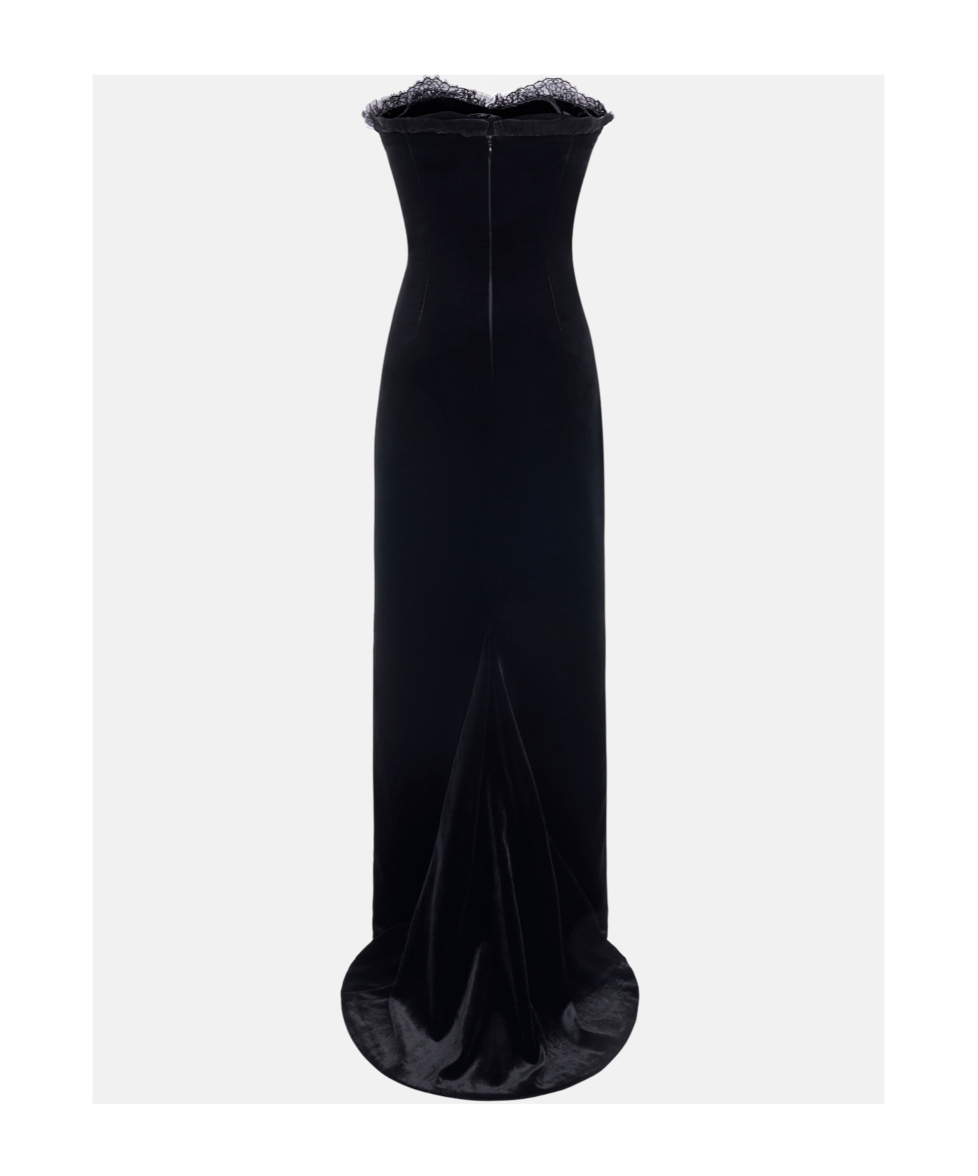 Alessandra Rich Sleeveless Dress In Black