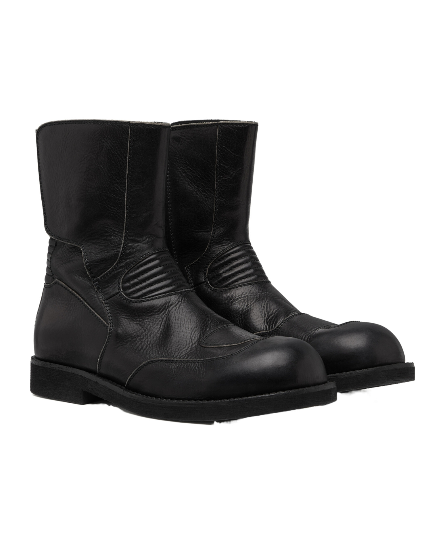 Mm6 Maison Margiela Trunk Boots In Black