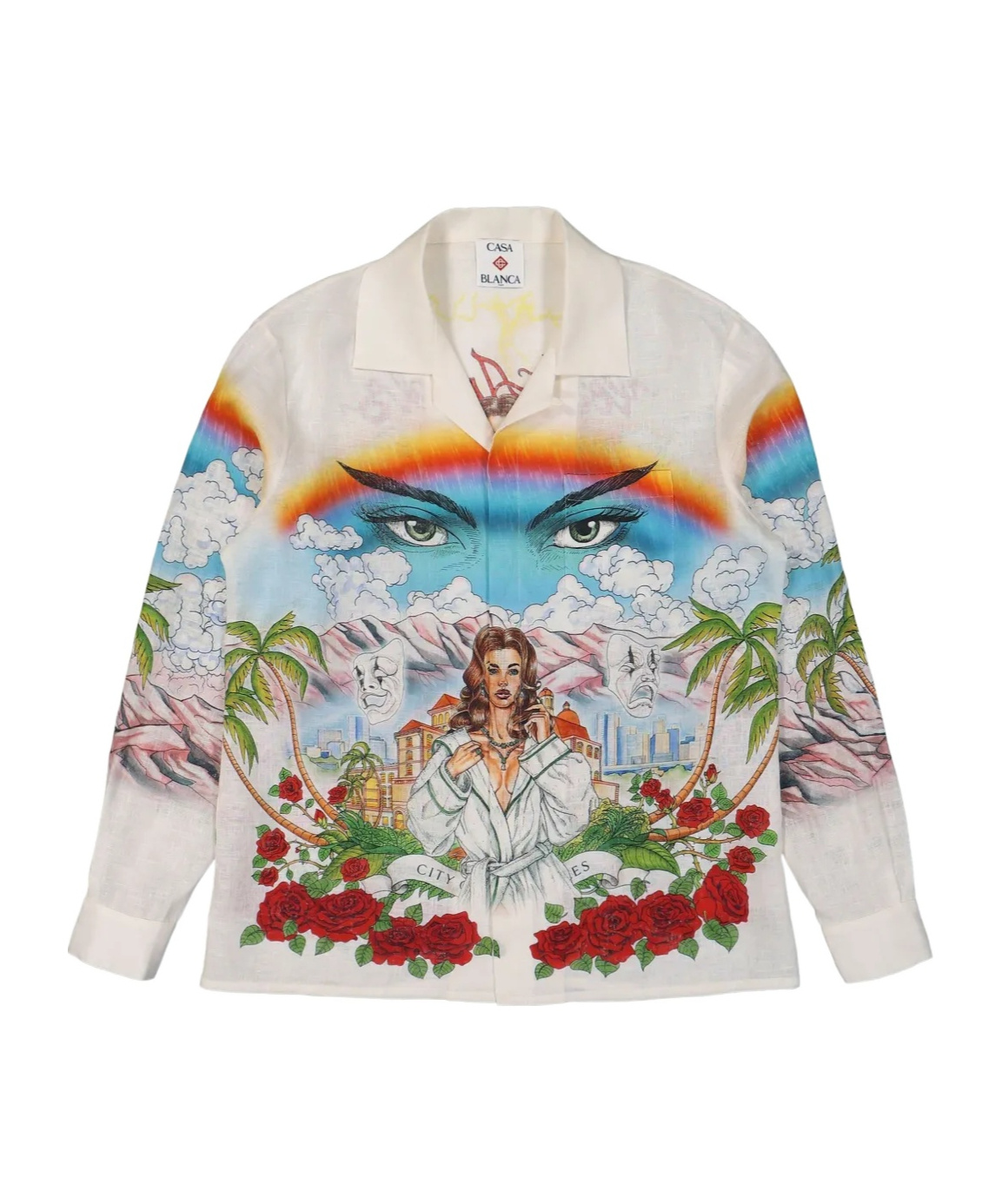 Casablanca Chateau Long-sleeved Shirt