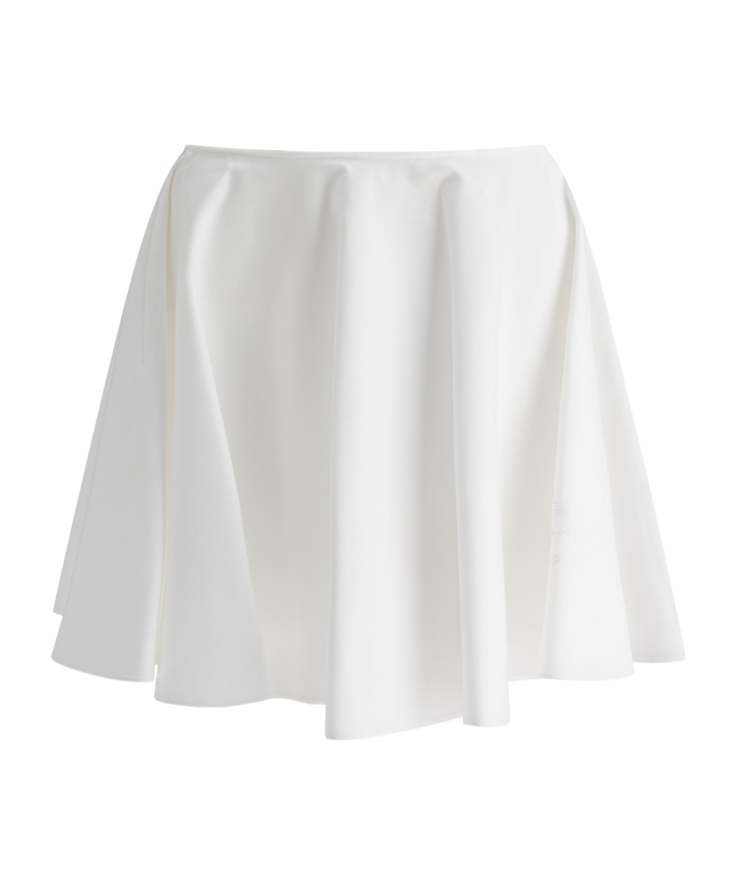 Givenchy Flared Mini Skirt In White