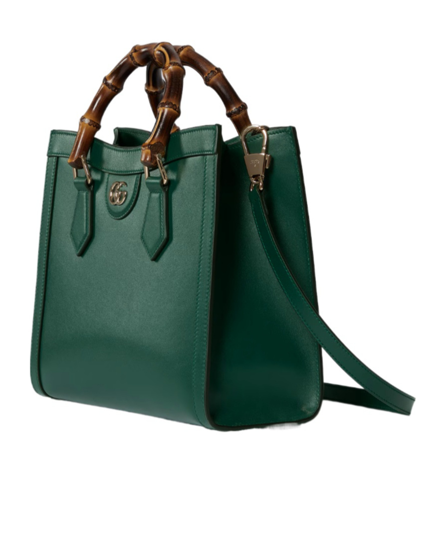 Gucci Diana Medium Tote Bag In Green