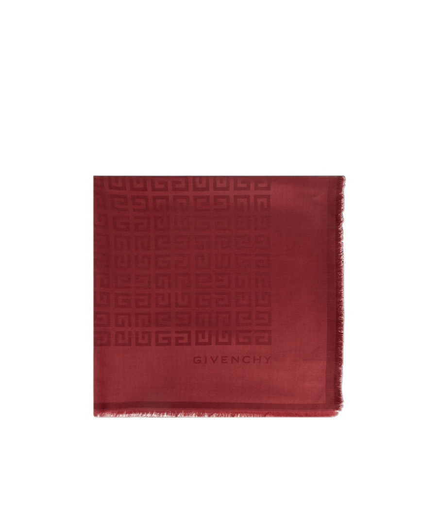 Givenchy Letter Scarf In Red