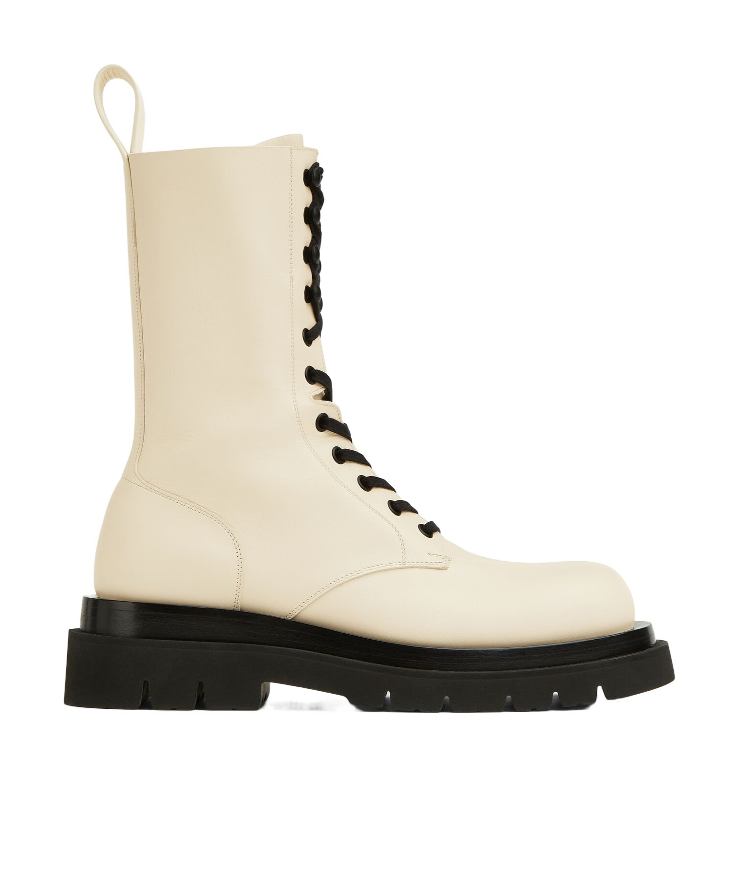 Bottega Veneta Boots White In Nude