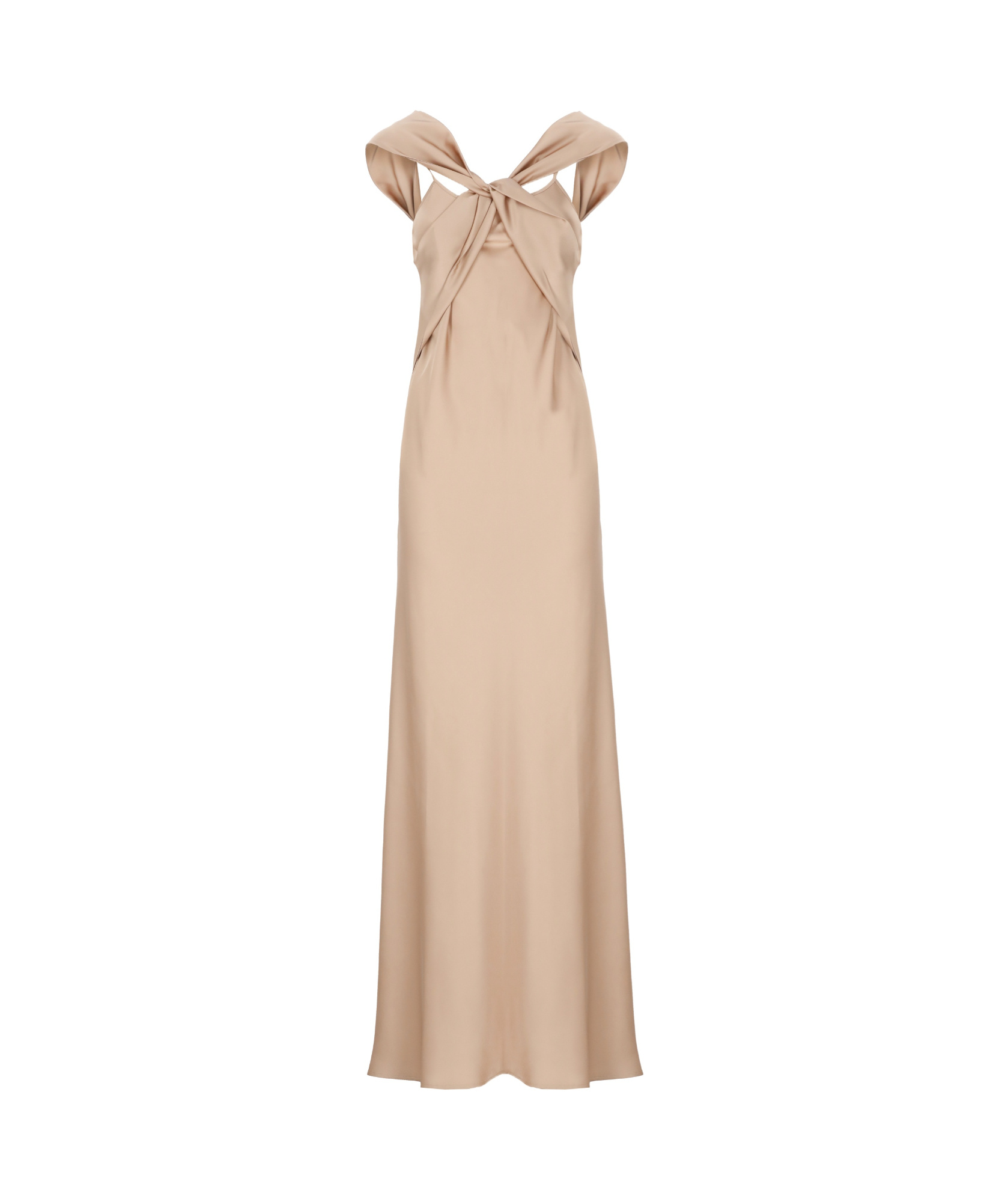 D Exterior D.exterior Knotted Maxi Dress In Multi