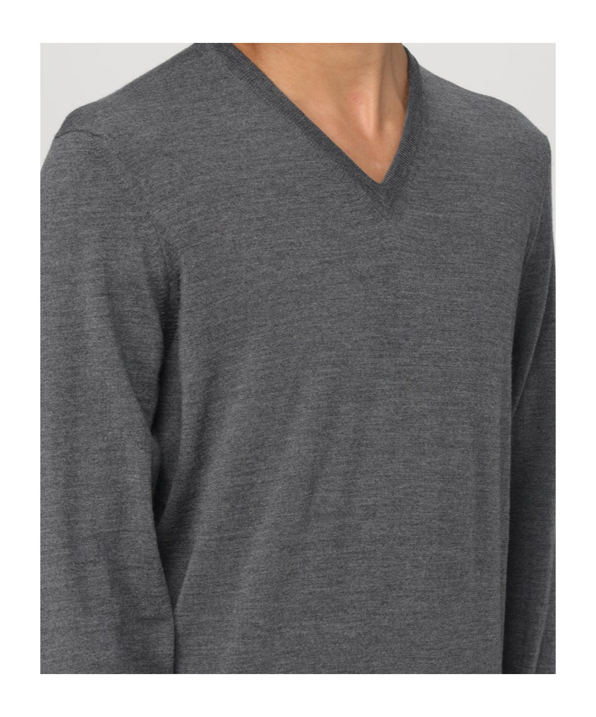 DRUMOHR V-NECK KNITTED JUMPER