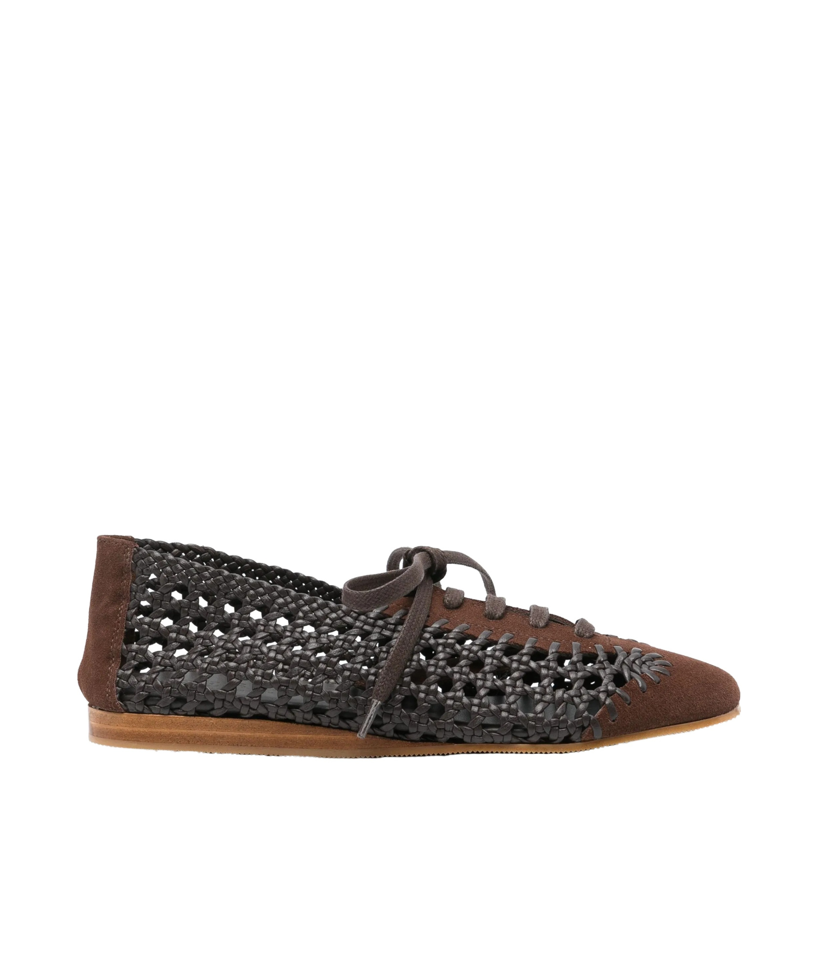 Hereu Woven Sneakers In Darkbrown