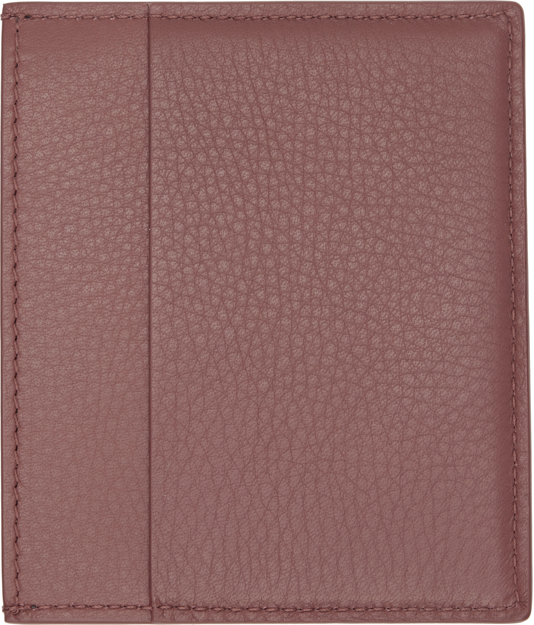 Rick Owens Pink Concordians Square Card Holder In Brown