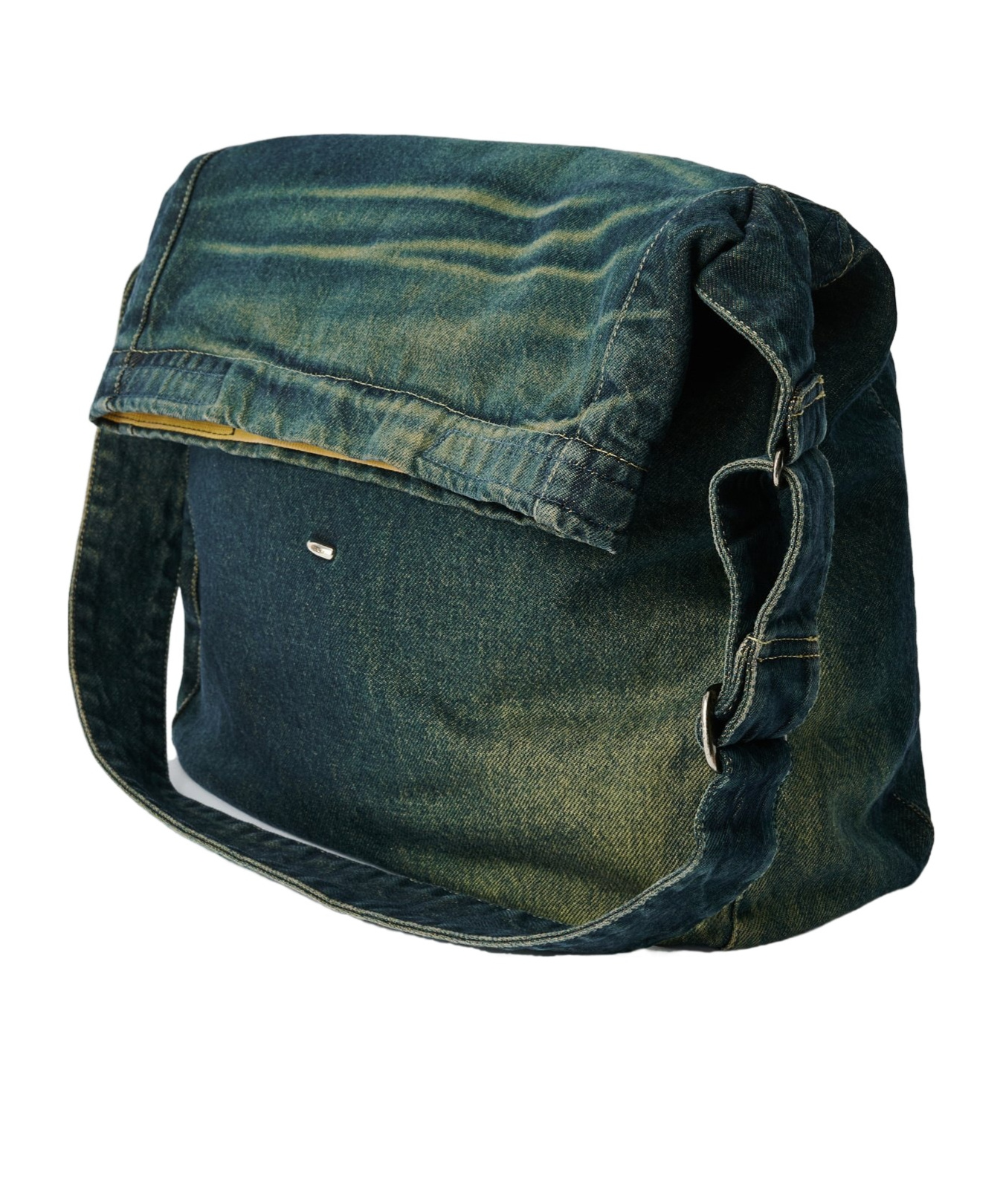 Our Legacy Denim Cross-body Bag In Black