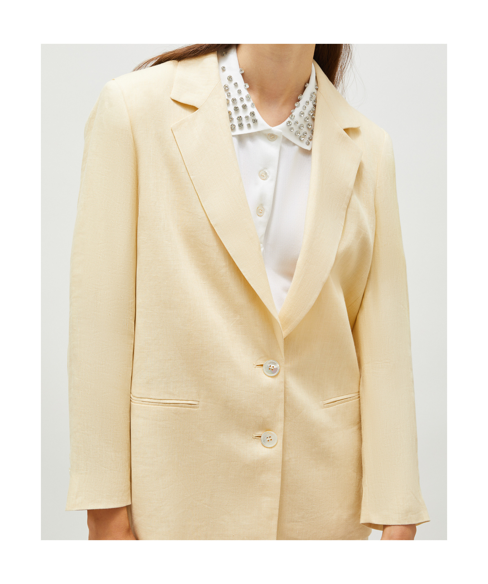 Marella Pure Linen Blazer