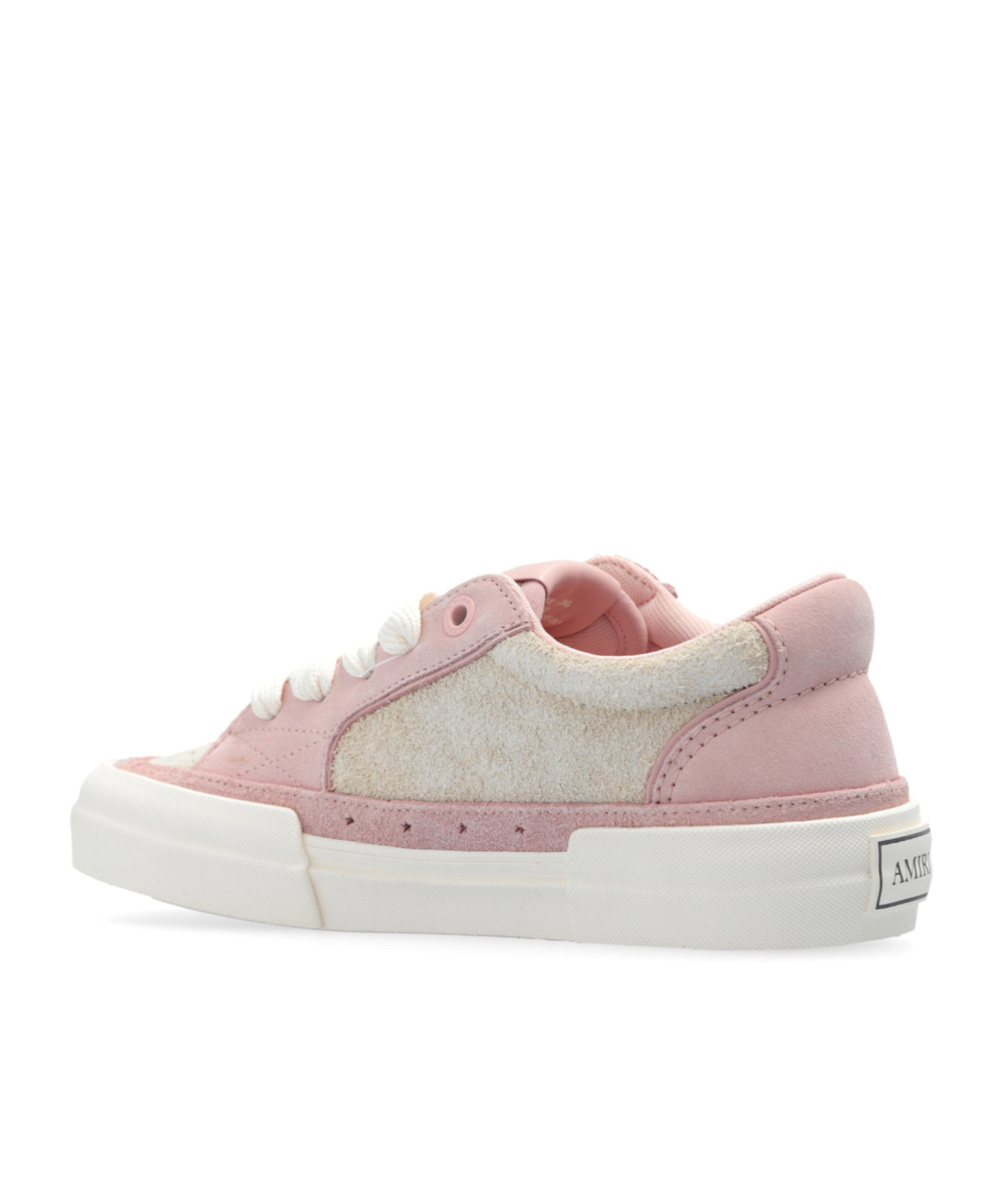 Amiri Sunset Skate Star-patch Leather Sneakers In White