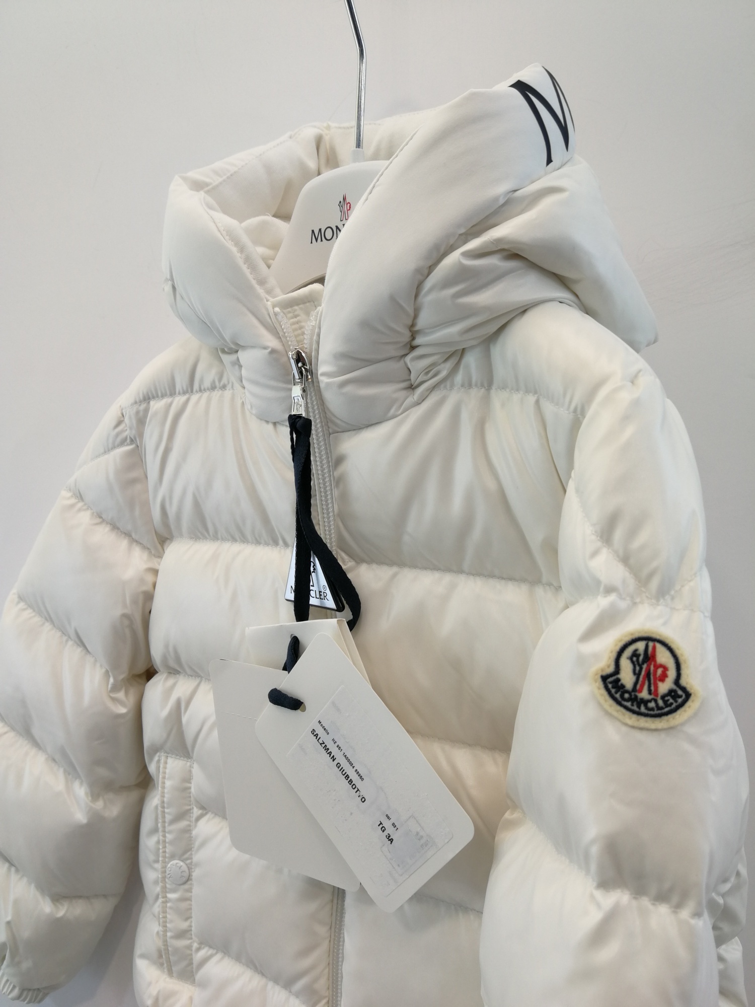 MONCLER HOODED DOWN JACKET