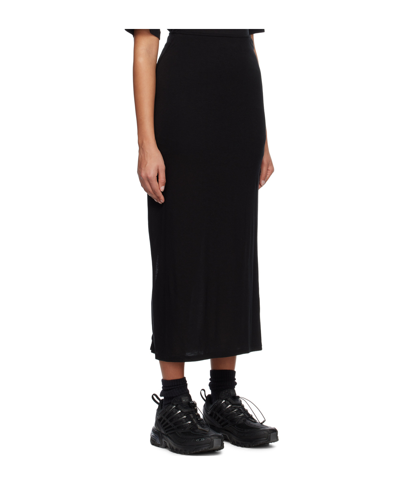 Post Archive Faction (paf) Sewing A Medium-length Midi Skirt In Black