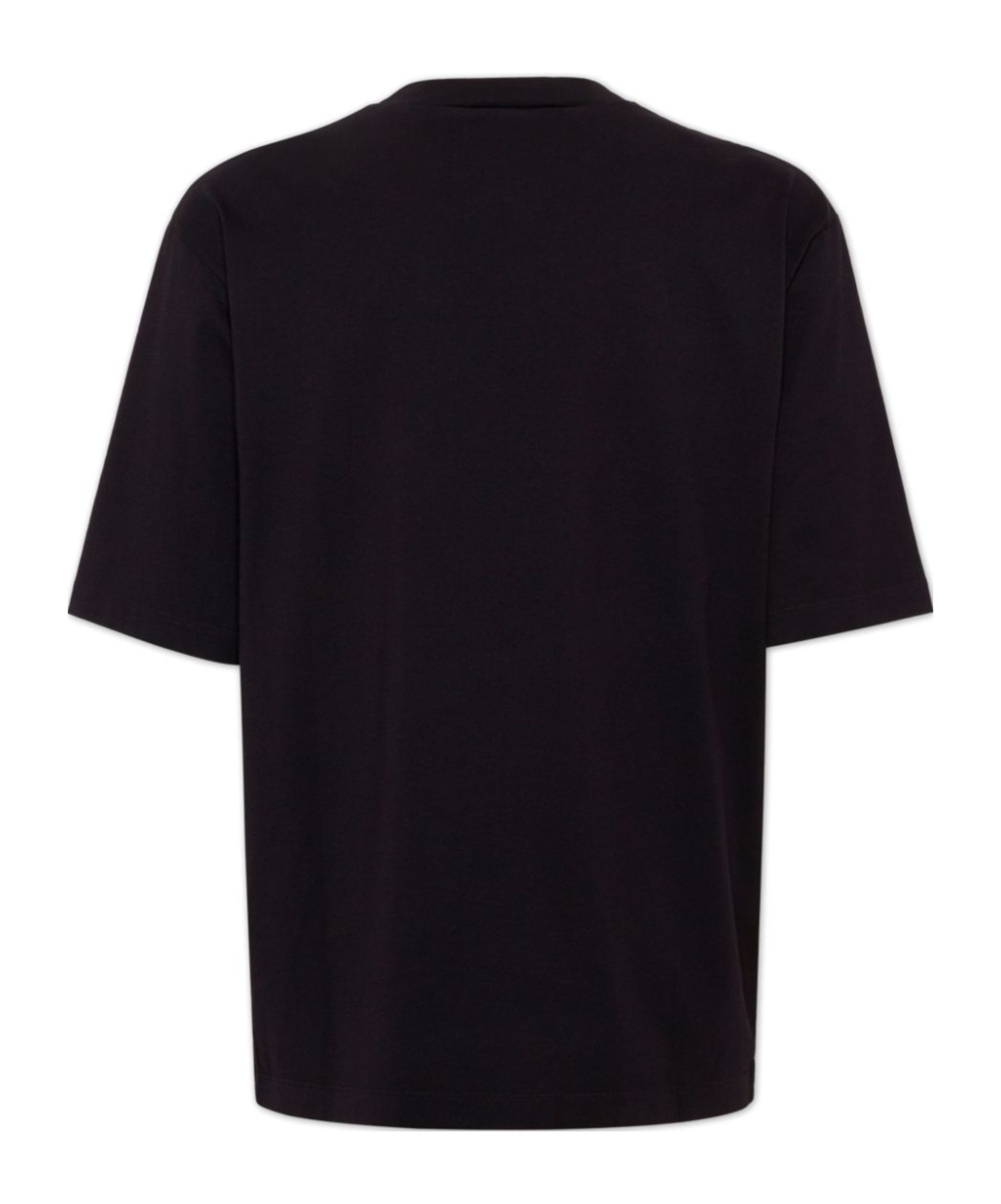 Dsquared2 Black Cotton T-shirt With Print In Black