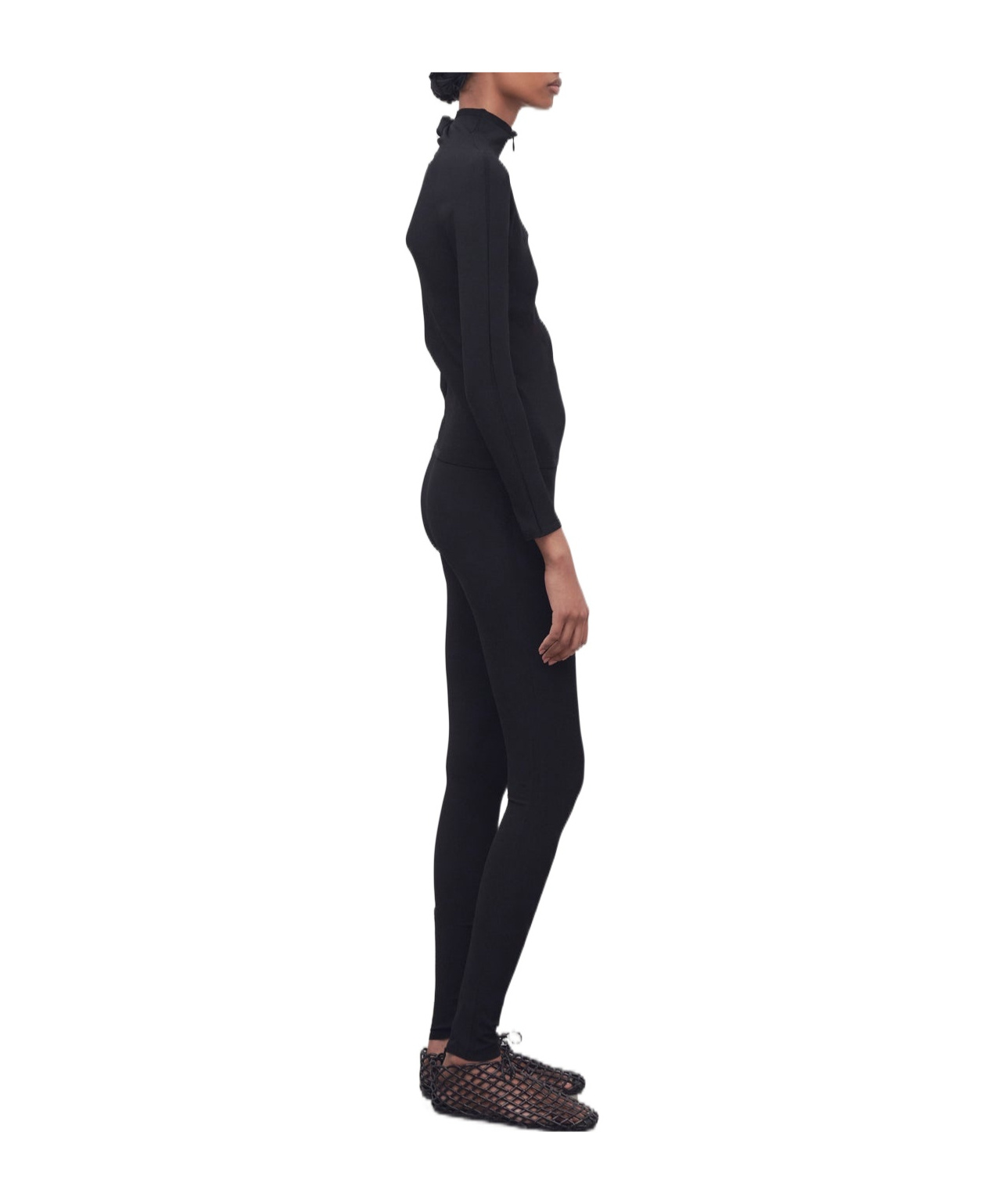The Row Clizia Leggings In Black