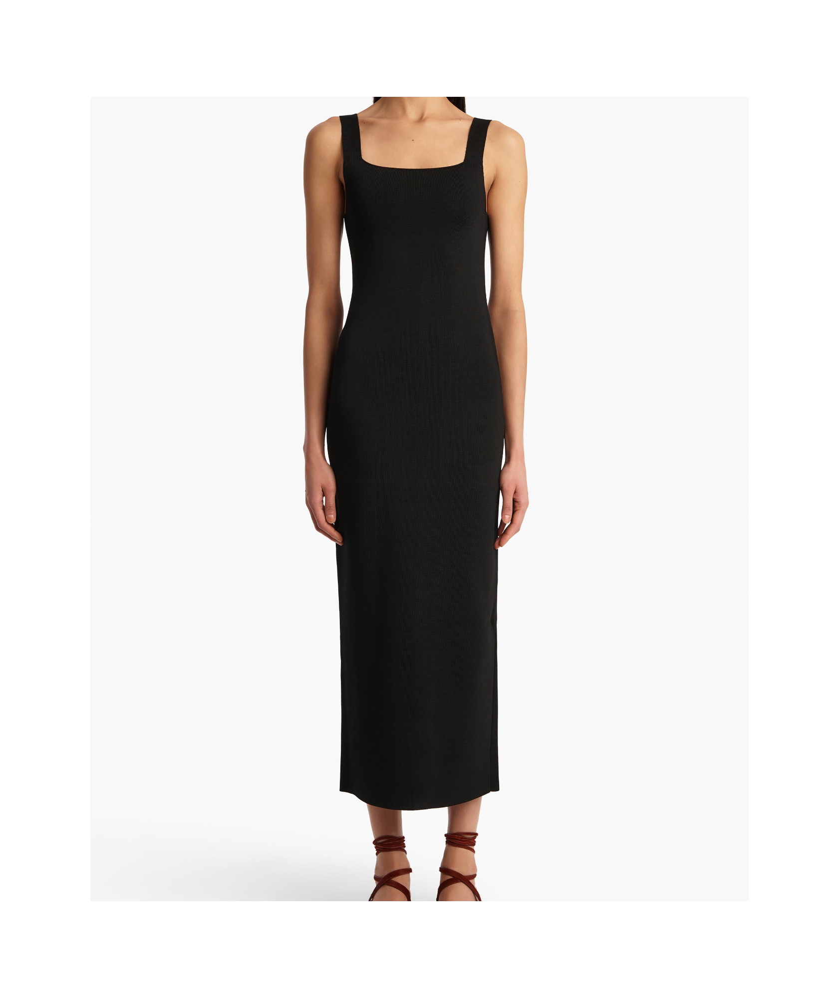 Khaite Dixi Dress In Black