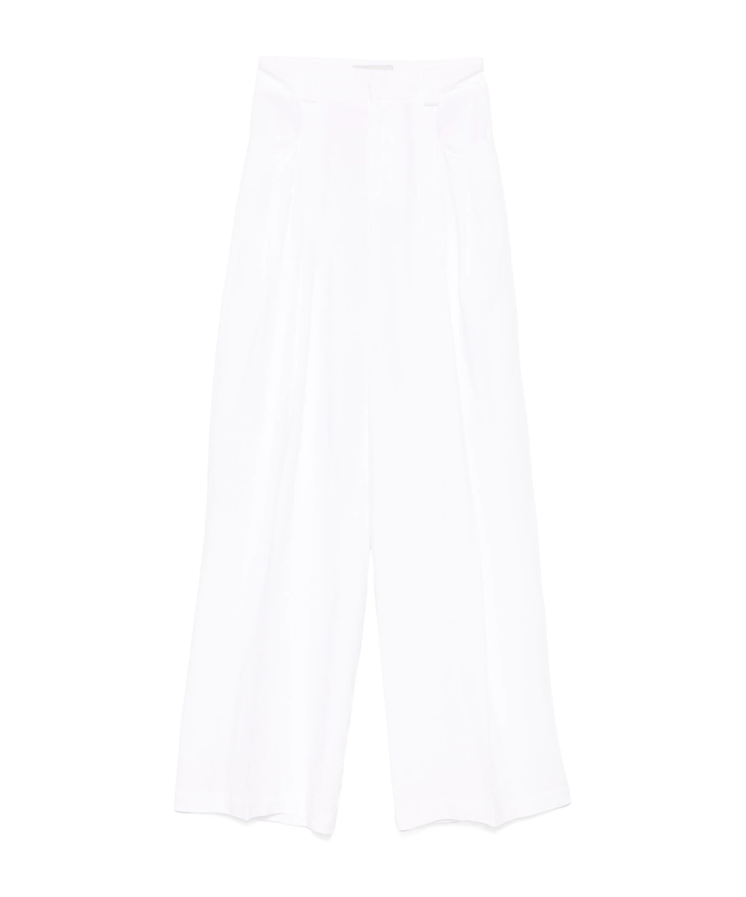Ermanno Firenze Belt Loops Slacks In White