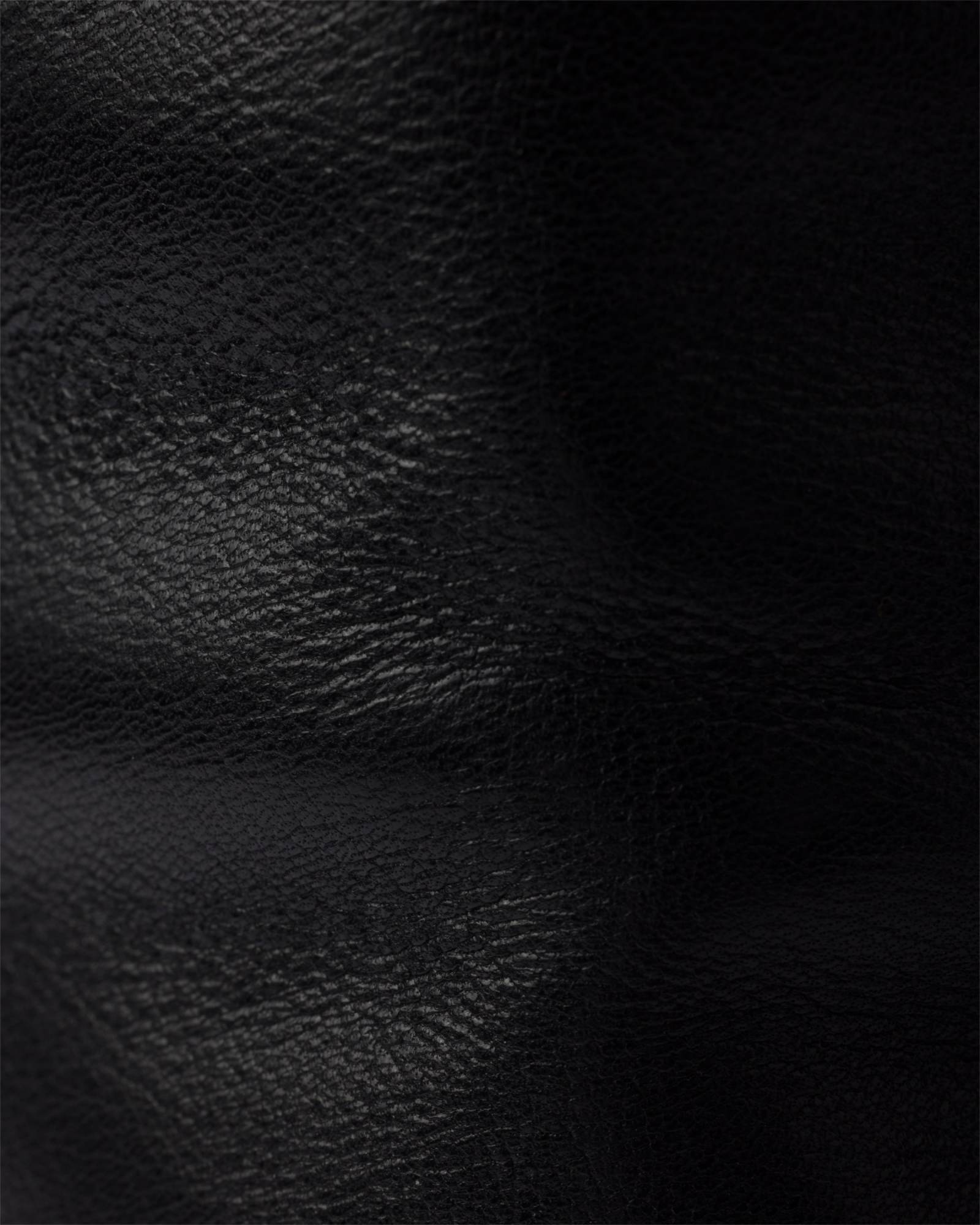 Prada Heeled Leather Boots In Black