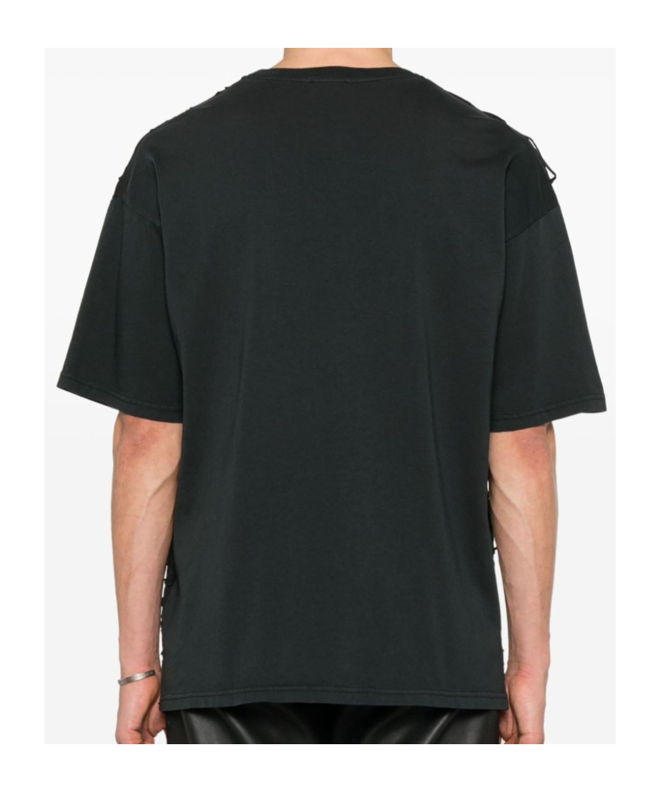 Diesel Distressed T-shirt In Black