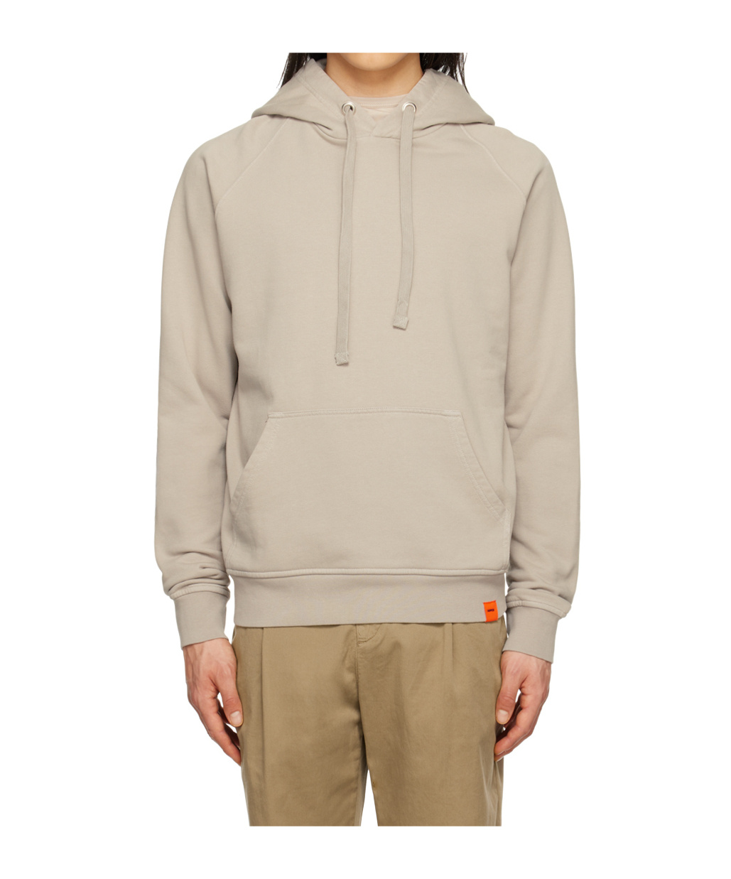 Aspesi Pull-string Hooded Sweater In Brown