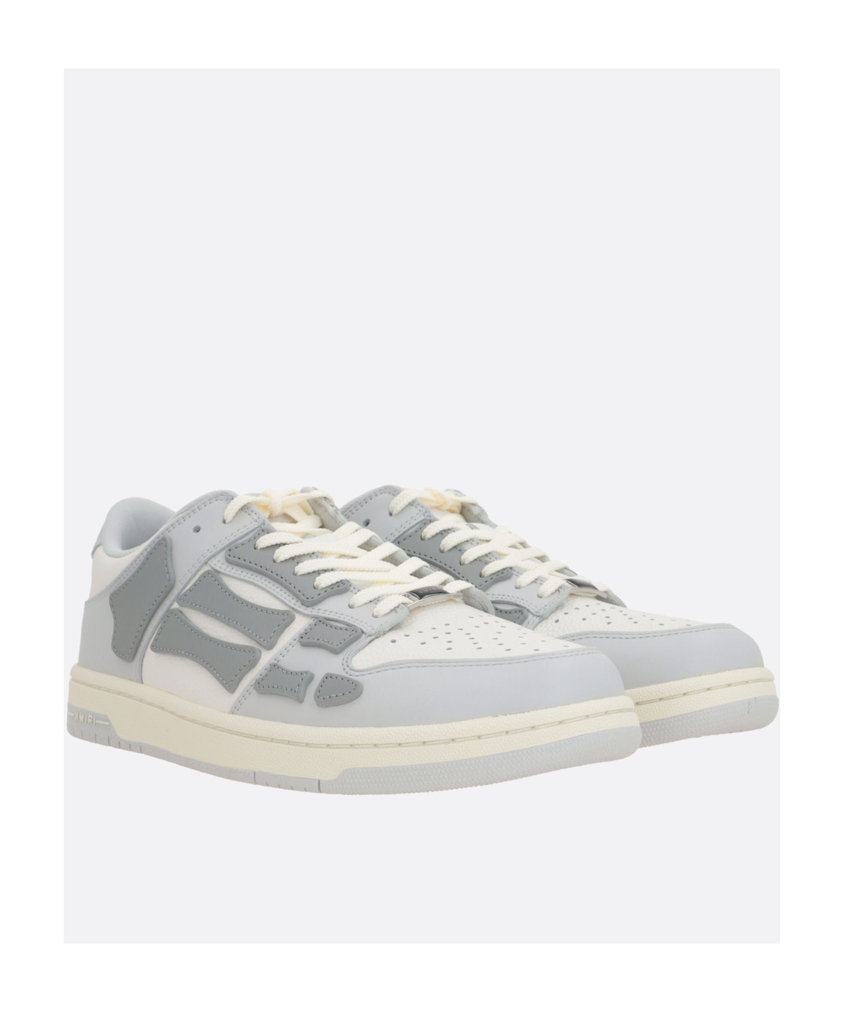 Amiri Skel-top Low Sneakers In White