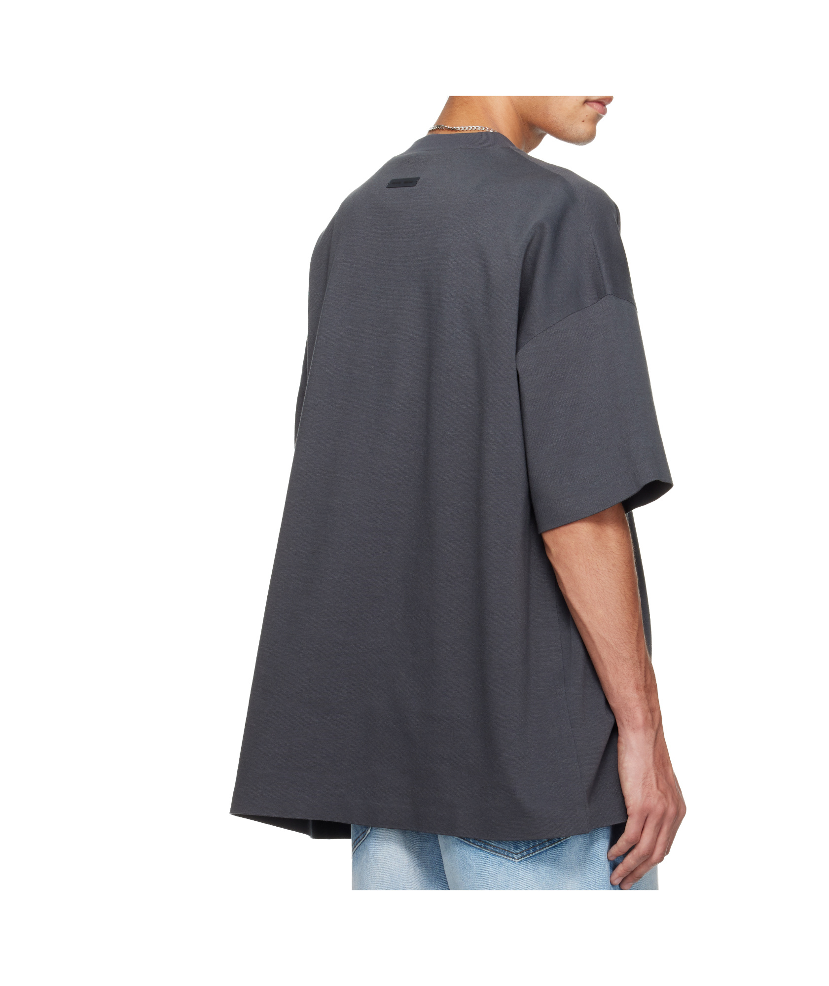 Essentials Gray Holiday 90s Short Sleeve T-shirt In Gray