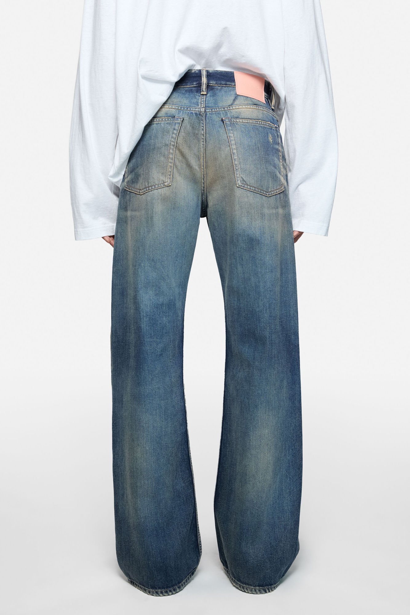 Acne Studios Blue Regular Fit 2021m Jeans In Blue