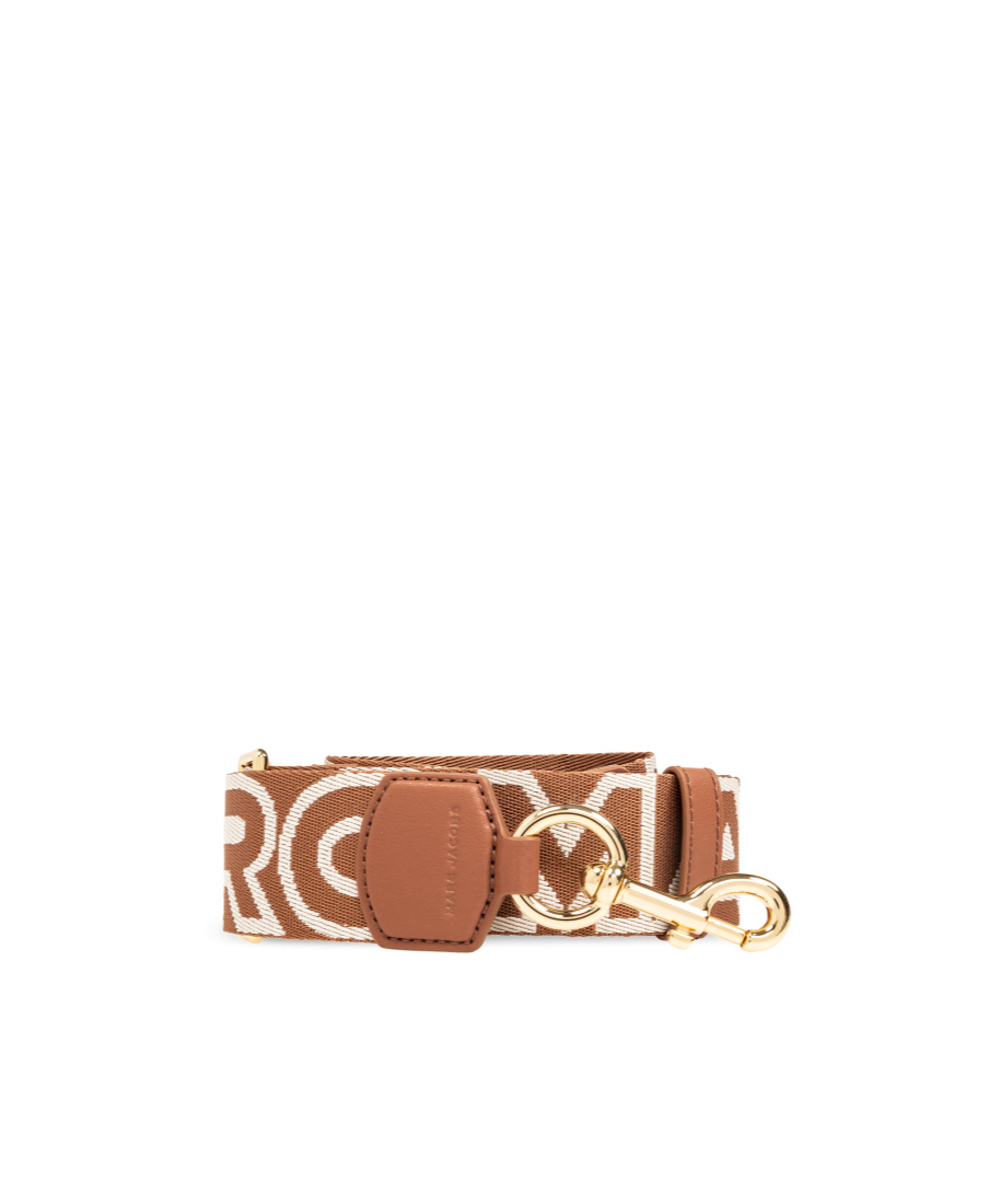 Marc Jacobs Logo-print Strap In Brown