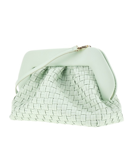 Themoirè Zou Rong Shoulder Bag In White