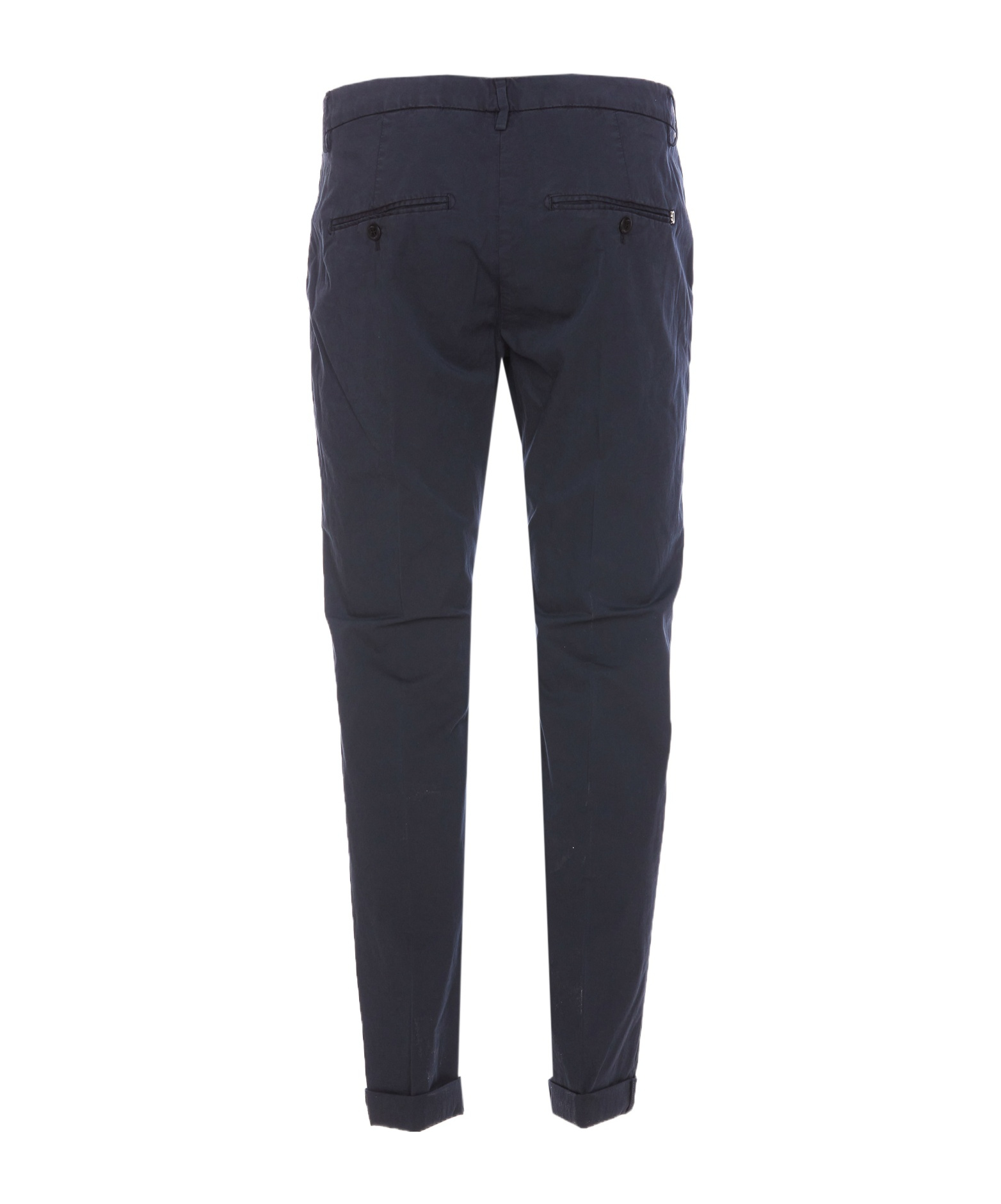 Dondup Stretch Cotton Pants In Black