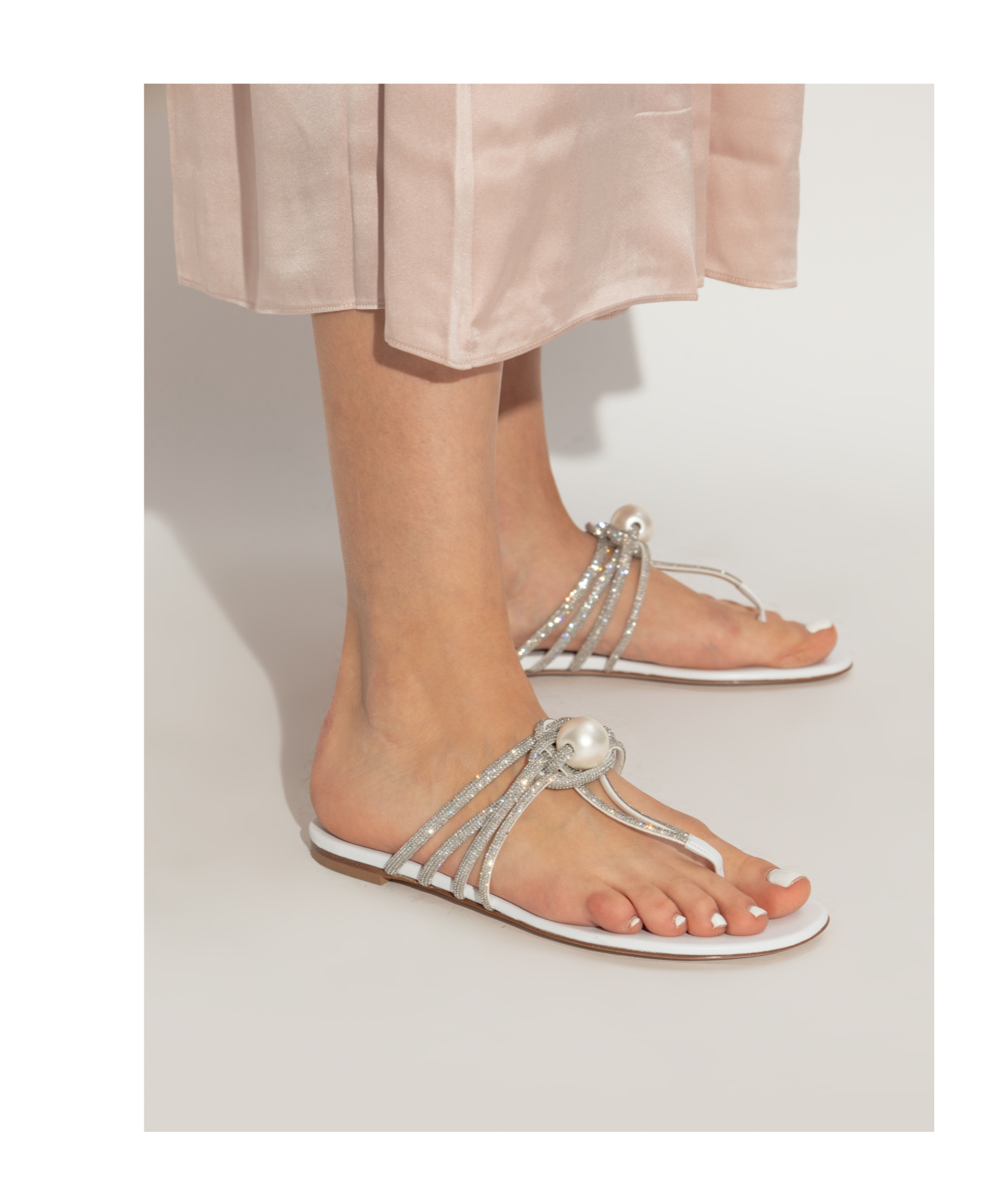 Casadei Sandals Multicolour In White