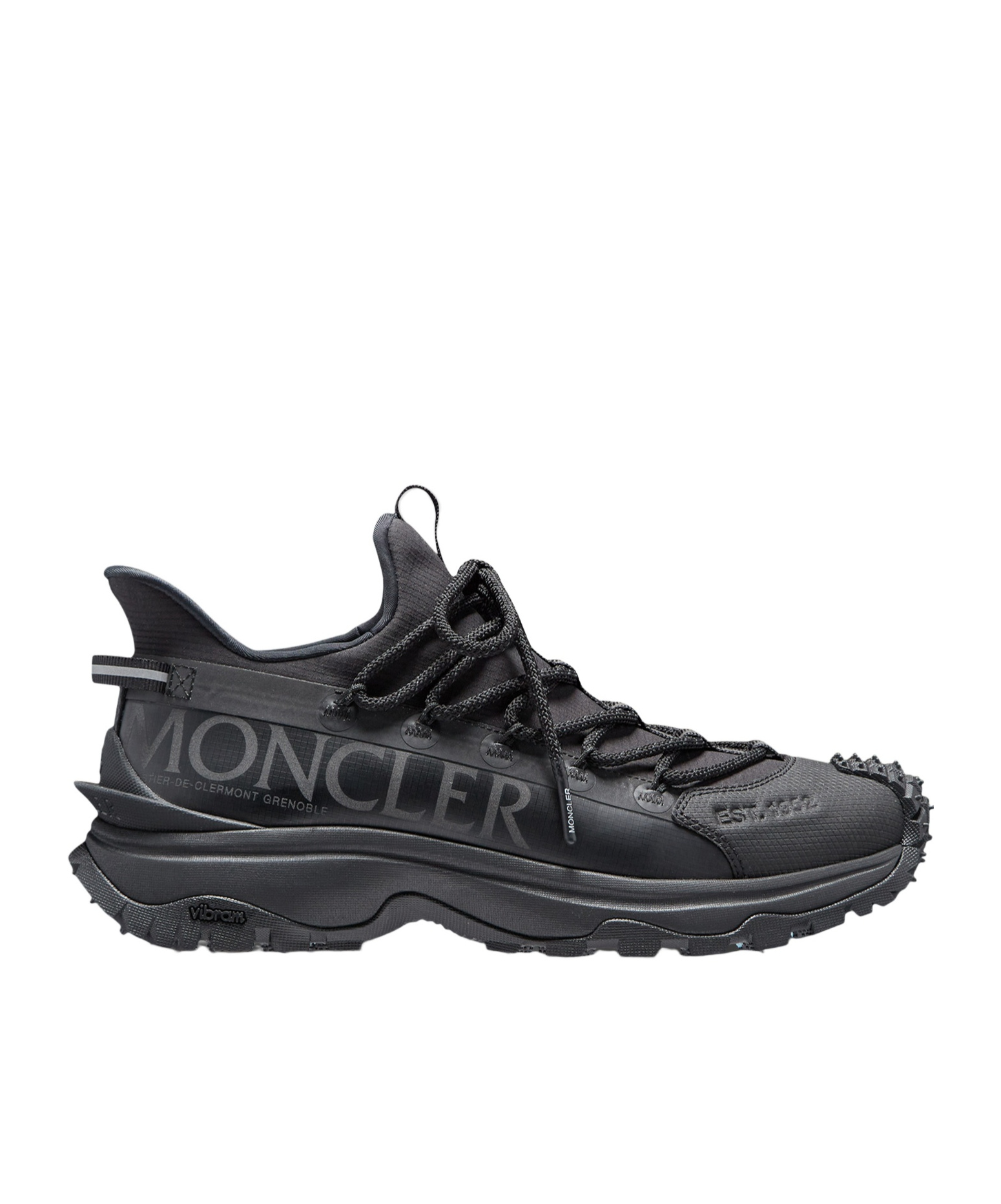 Shop Moncler Trailgrip Lite 2 Trainers In Black