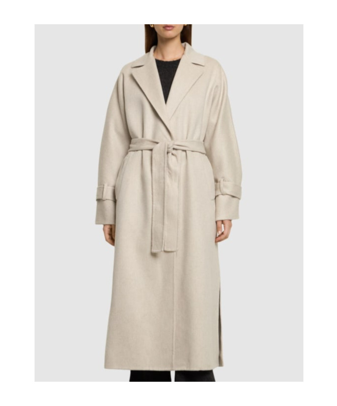 Brunello Cucinelli Belted Cashmere Midi Coat
