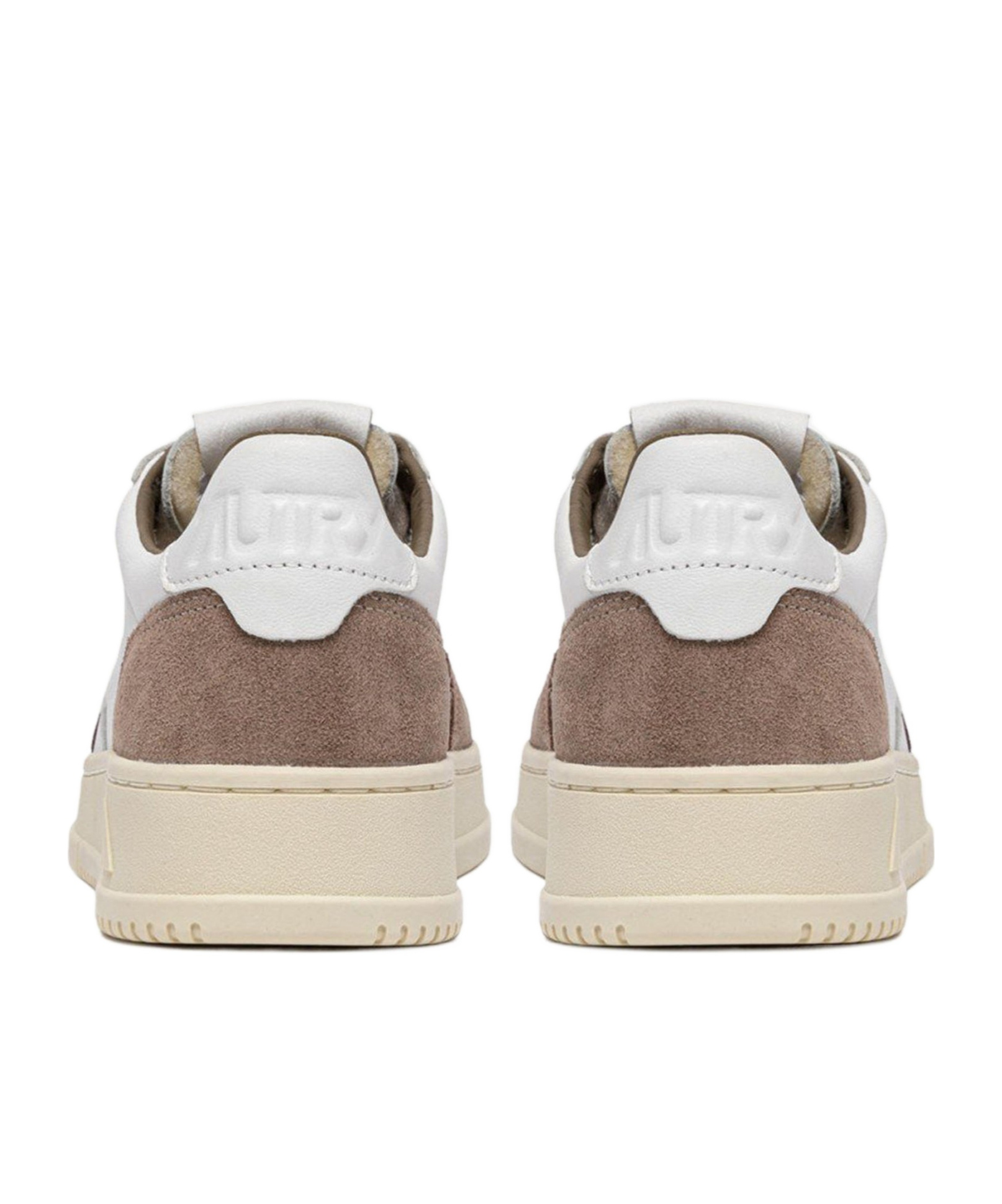 Autry Medialist Low Wom Sneakers In Brown