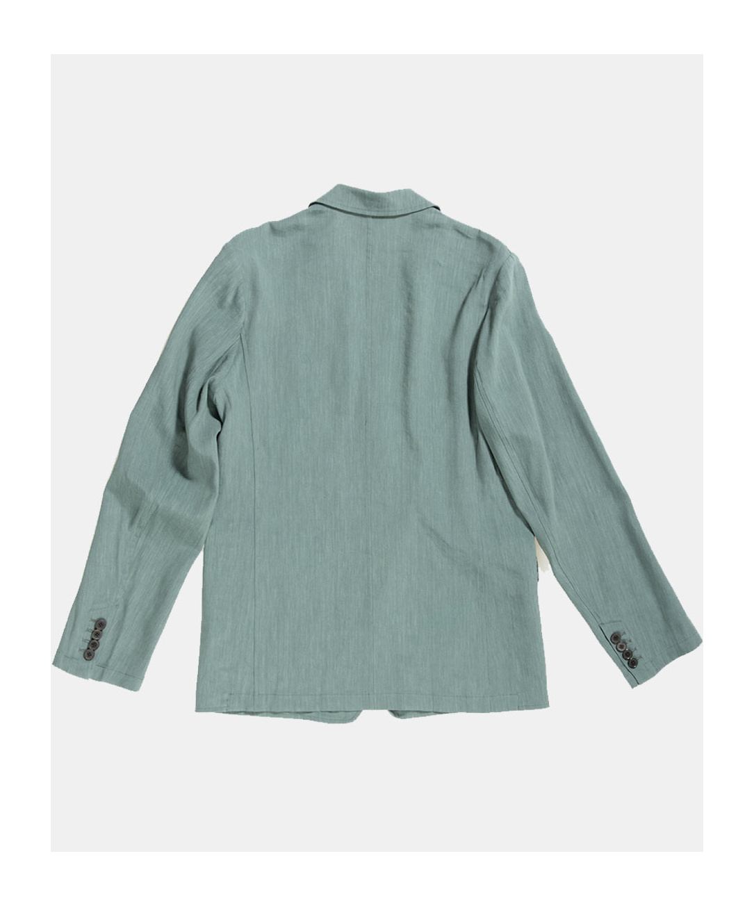 Dries Van Noten Single-breasted Long-sleeved Blazer In Green