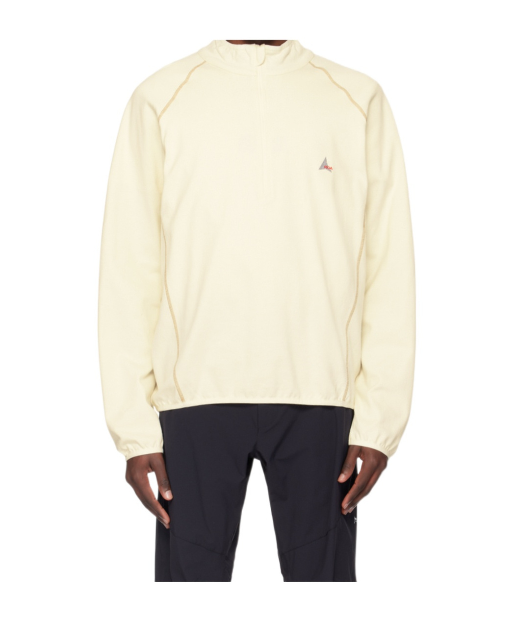 Roa Long-sleeved Pullover In White