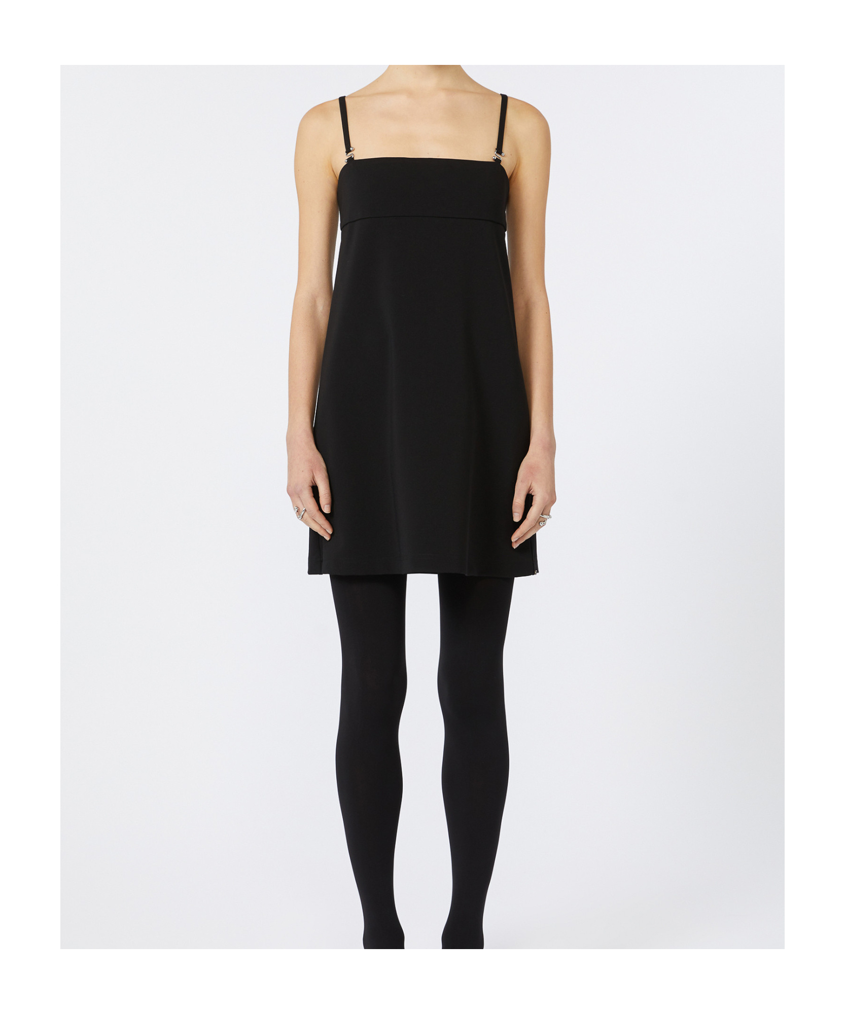 Sportmax Cutout Mini Dress In Black