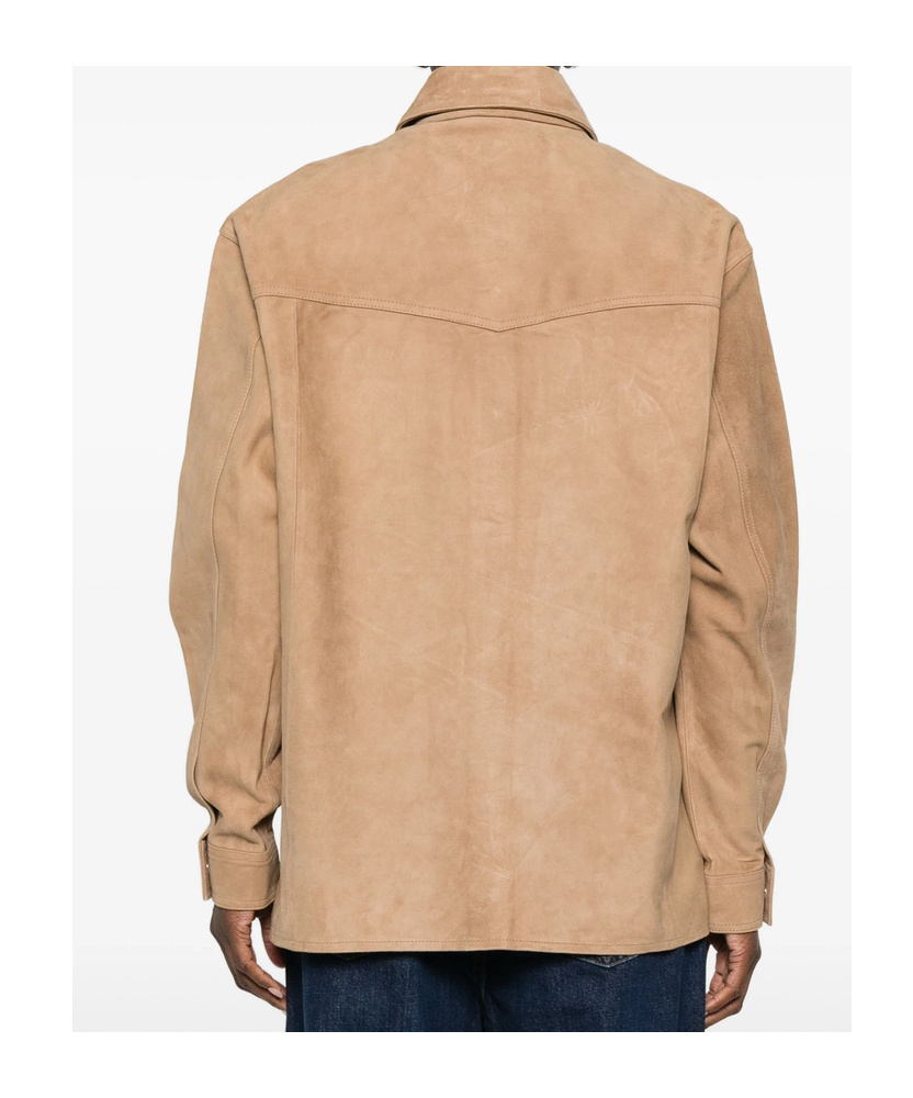 Iro Long Sleeve Shirt In Brown
