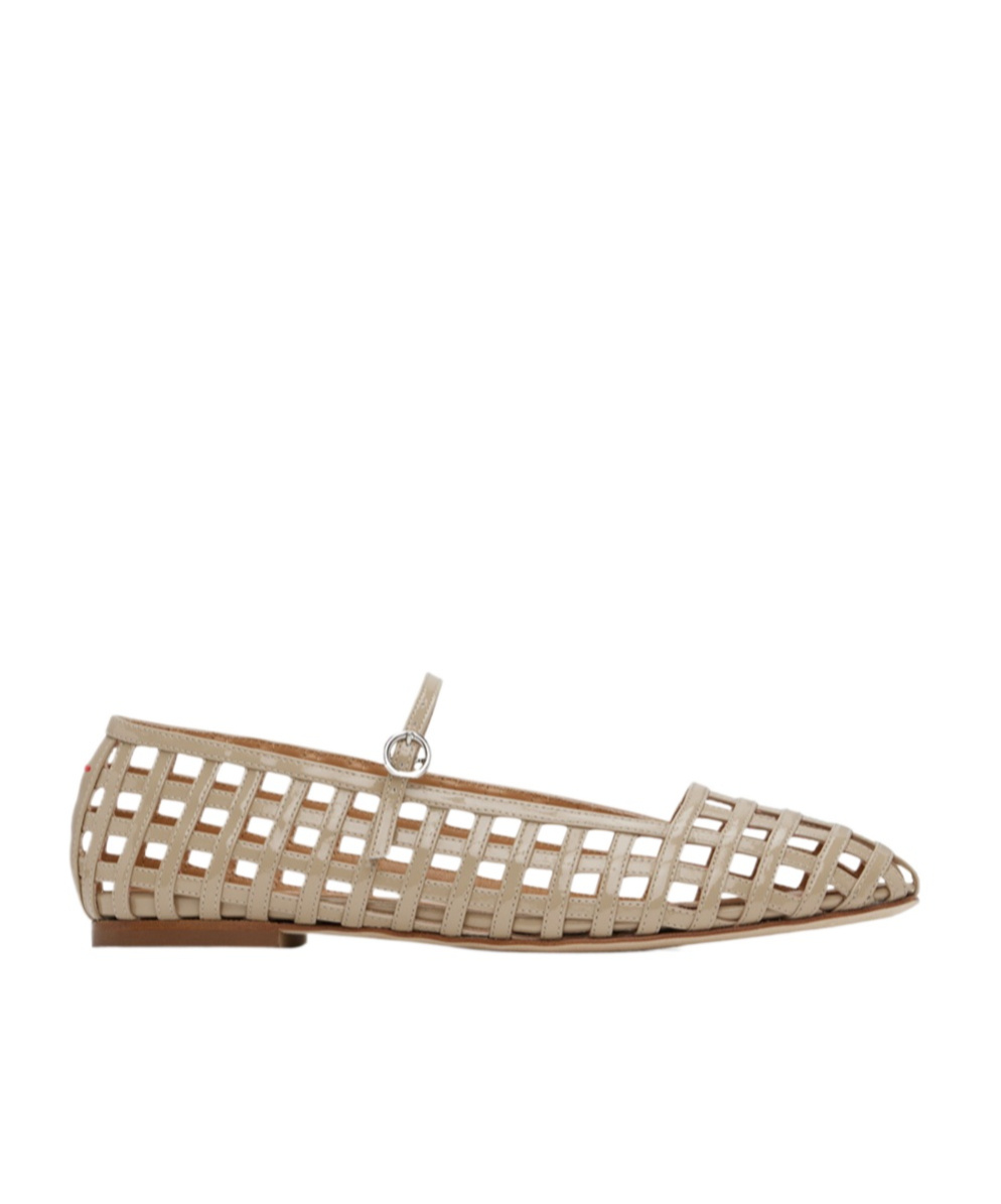 Shop Aeyde Uma Ballerina Flats In Nude
