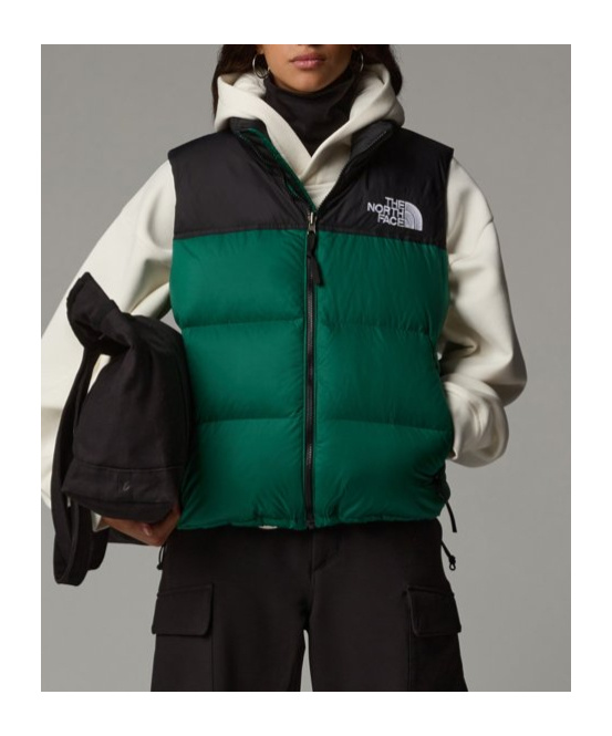 Shop The North Face 1996 Retro Nuptse Gilet In Green